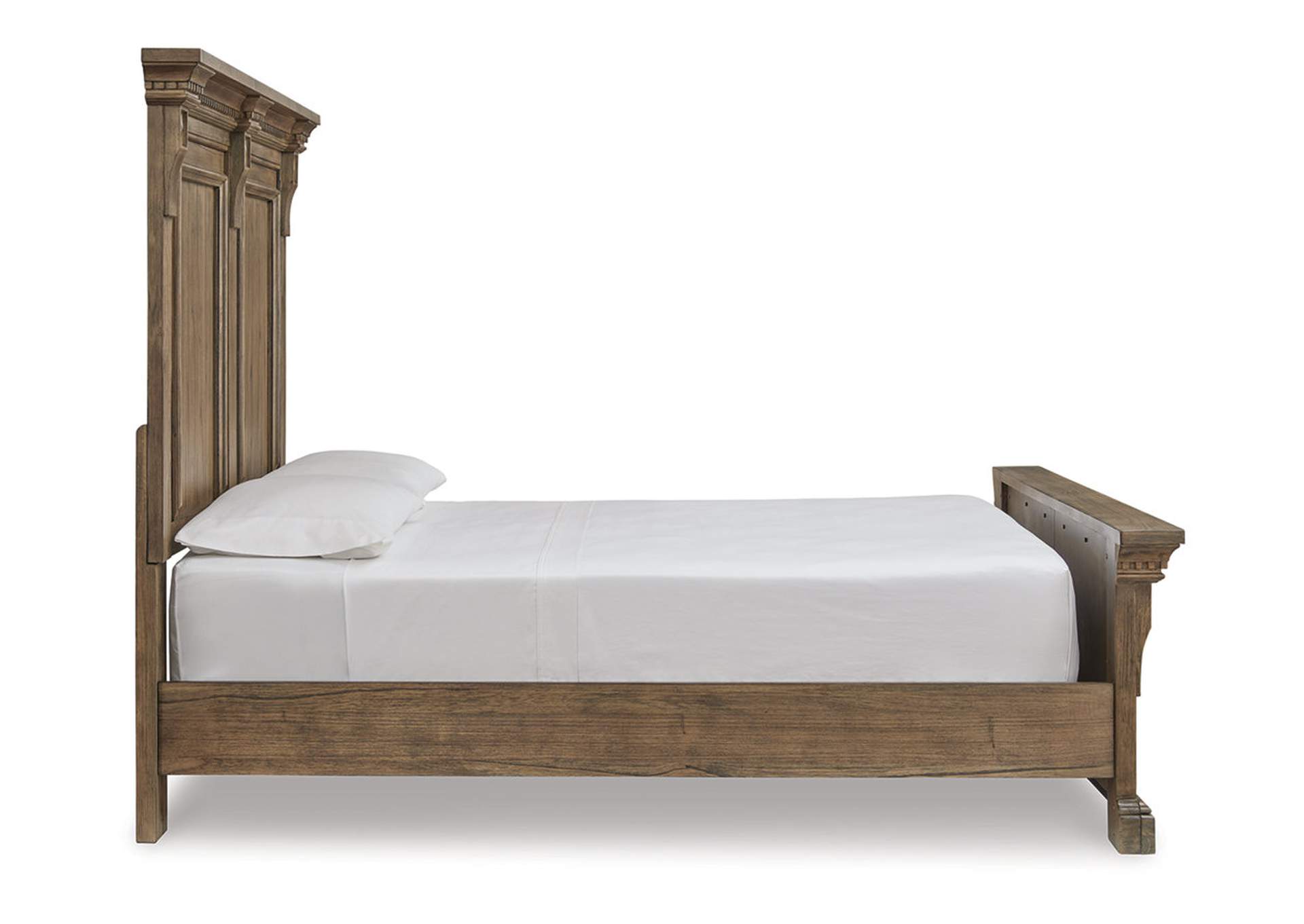 Markenburg Queen Panel Bed with Mirrored Dresser,Signature Design By Ashley