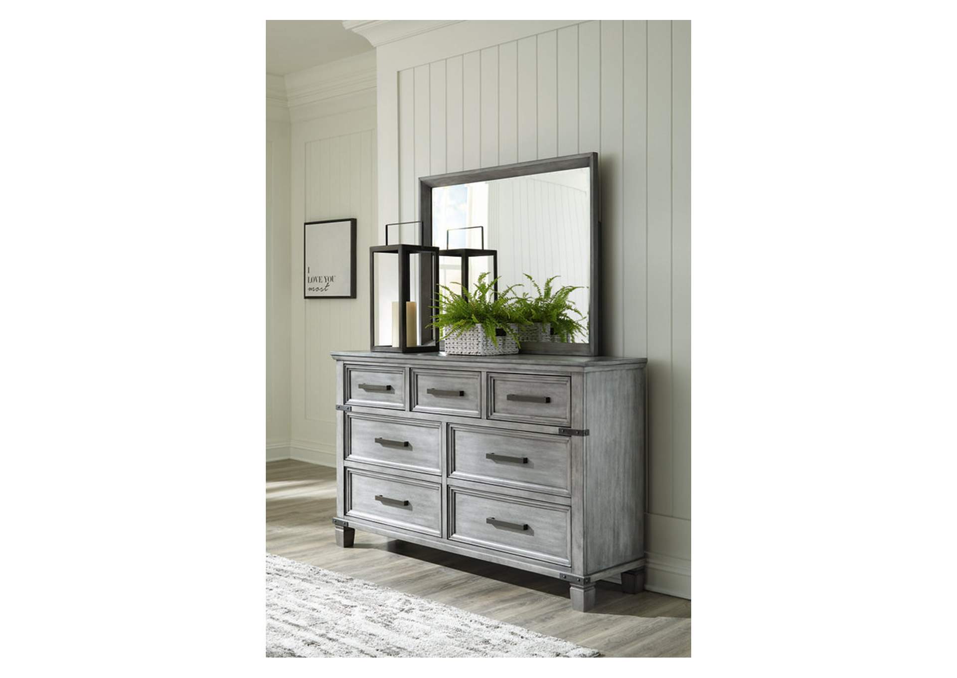 Russelyn Queen Panel Storage Bed, Dresser, Mirror, Chest and 2 Nightstands,Signature Design By Ashley