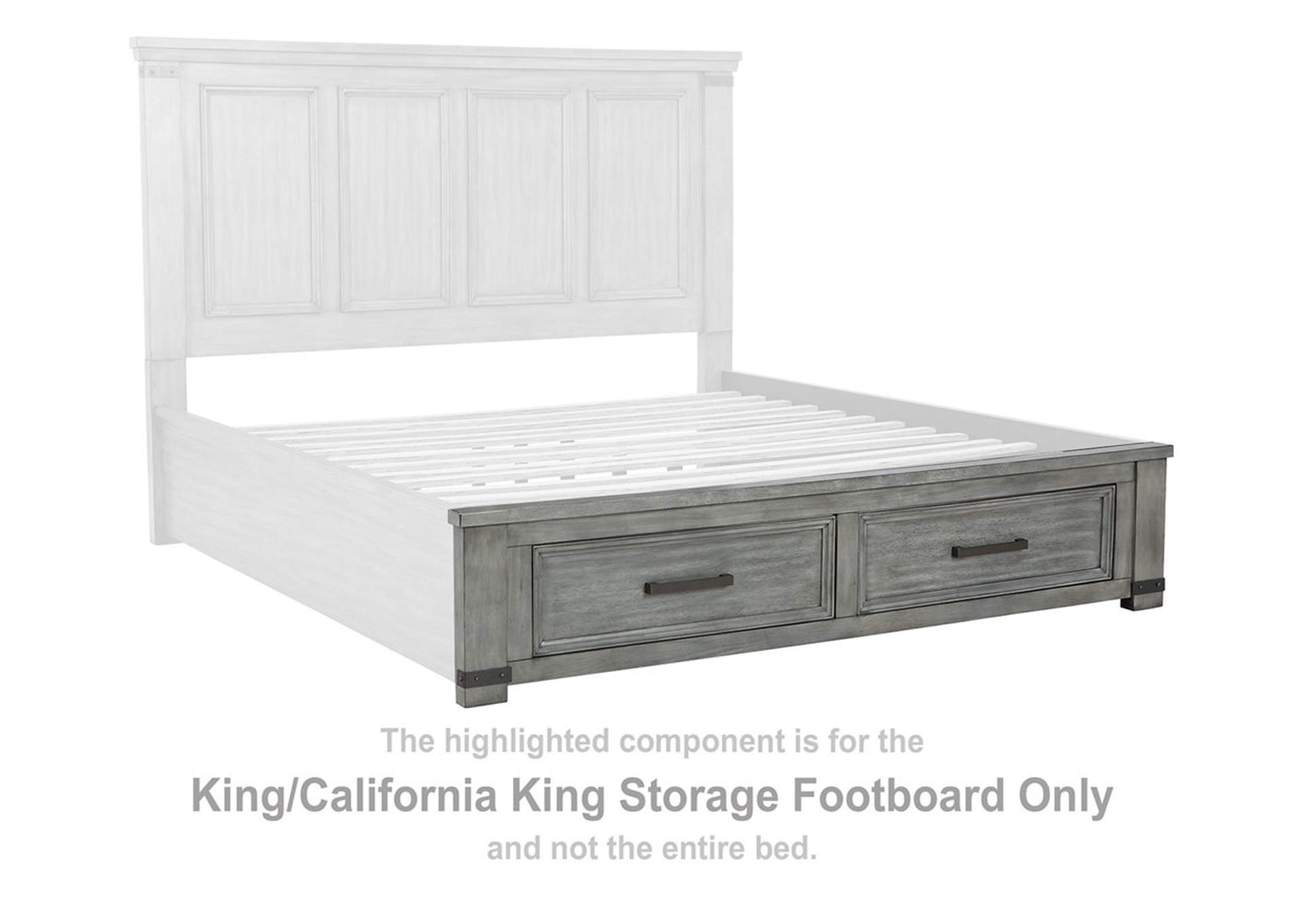 Russelyn King Panel Storage Bed, Dresser, Mirror and 2 Nightstands,Signature Design By Ashley