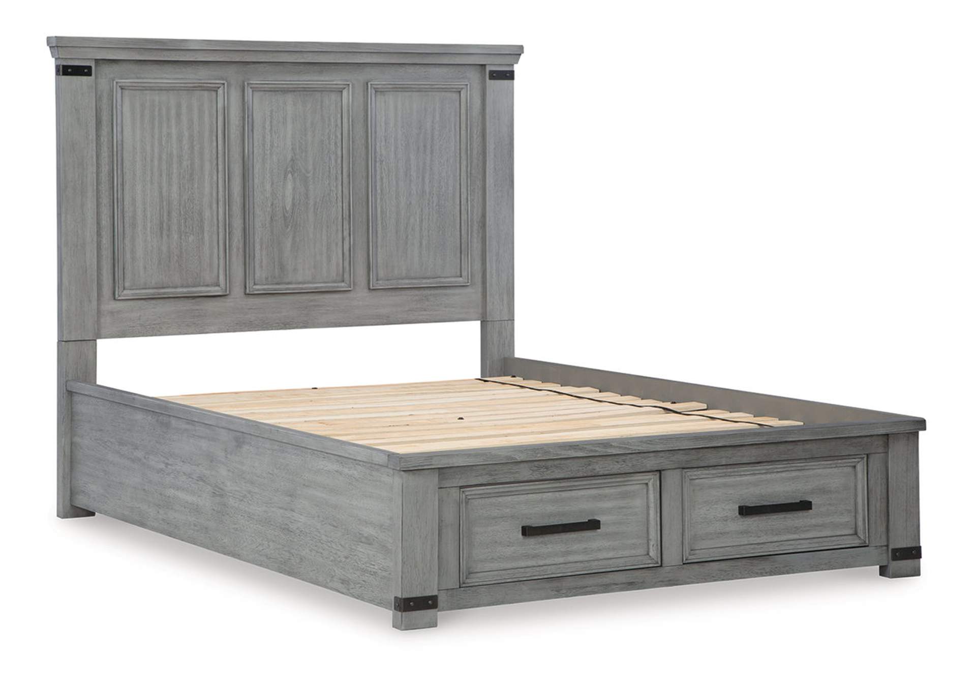 Russelyn Queen Panel Storage Bed, Dresser, Mirror, Chest and 2 Nightstands,Signature Design By Ashley