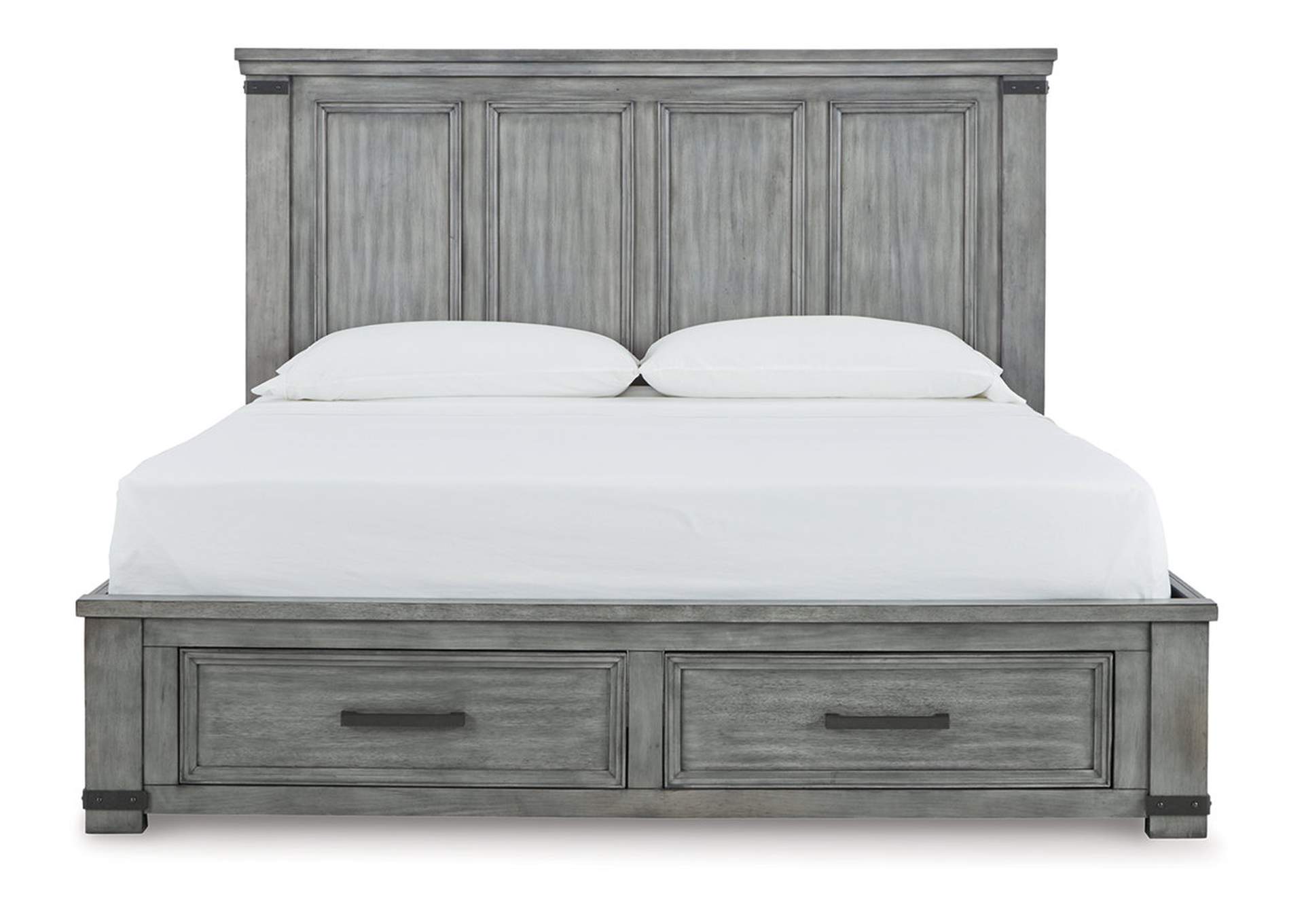 Russelyn California King Panel Storage Bed, Dresser, Mirror and Nightstand,Signature Design By Ashley