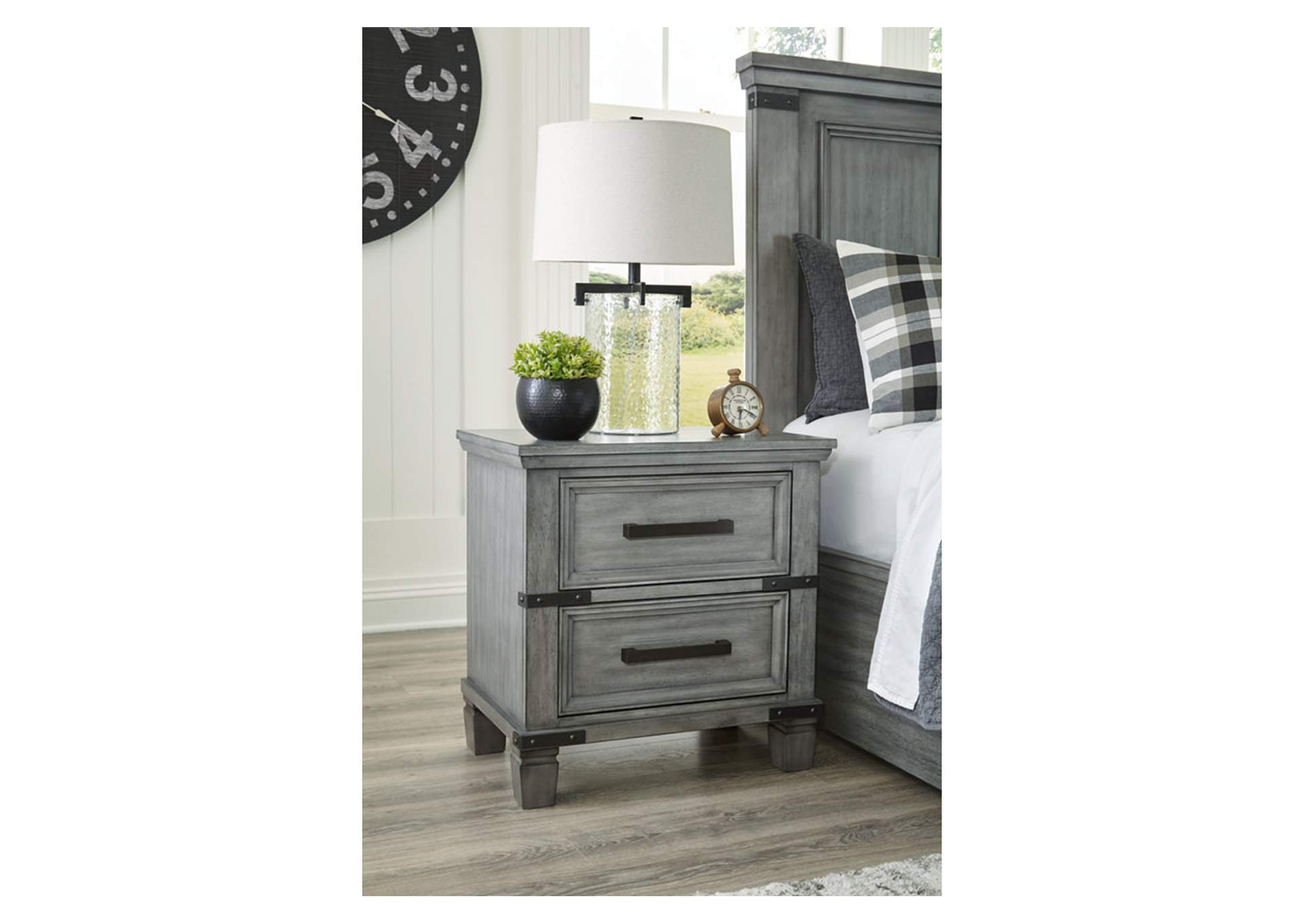 Russelyn King Panel Storage Bed, Dresser, Mirror and 2 Nightstands,Signature Design By Ashley