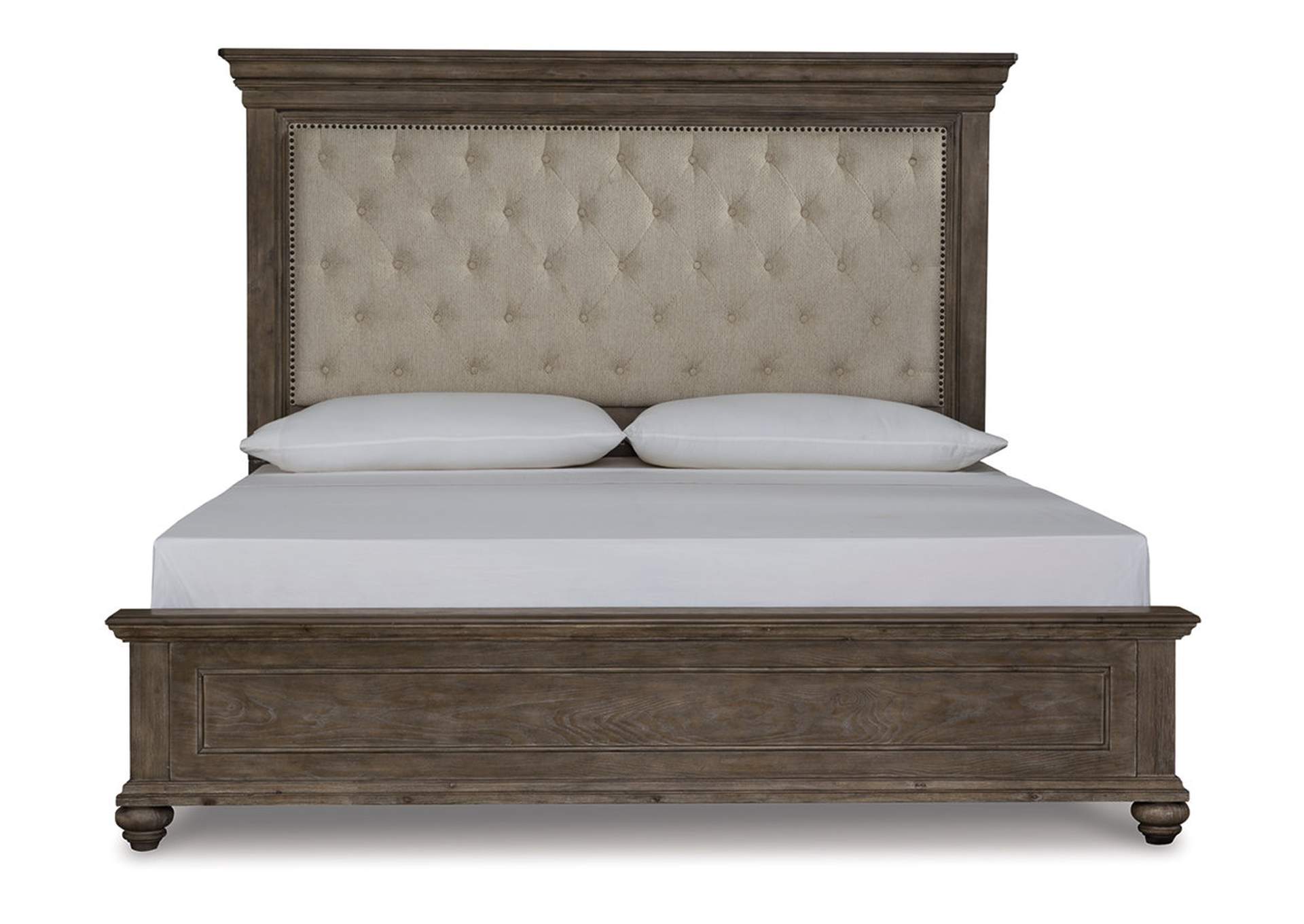 Johnelle Queen Upholstered Panel Bed,Millennium