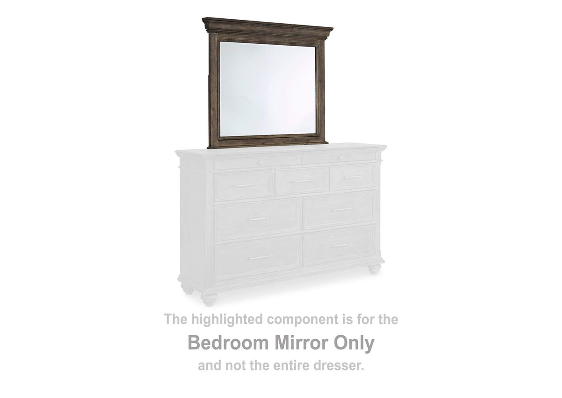 Johnelle Bedroom Mirror,Millennium