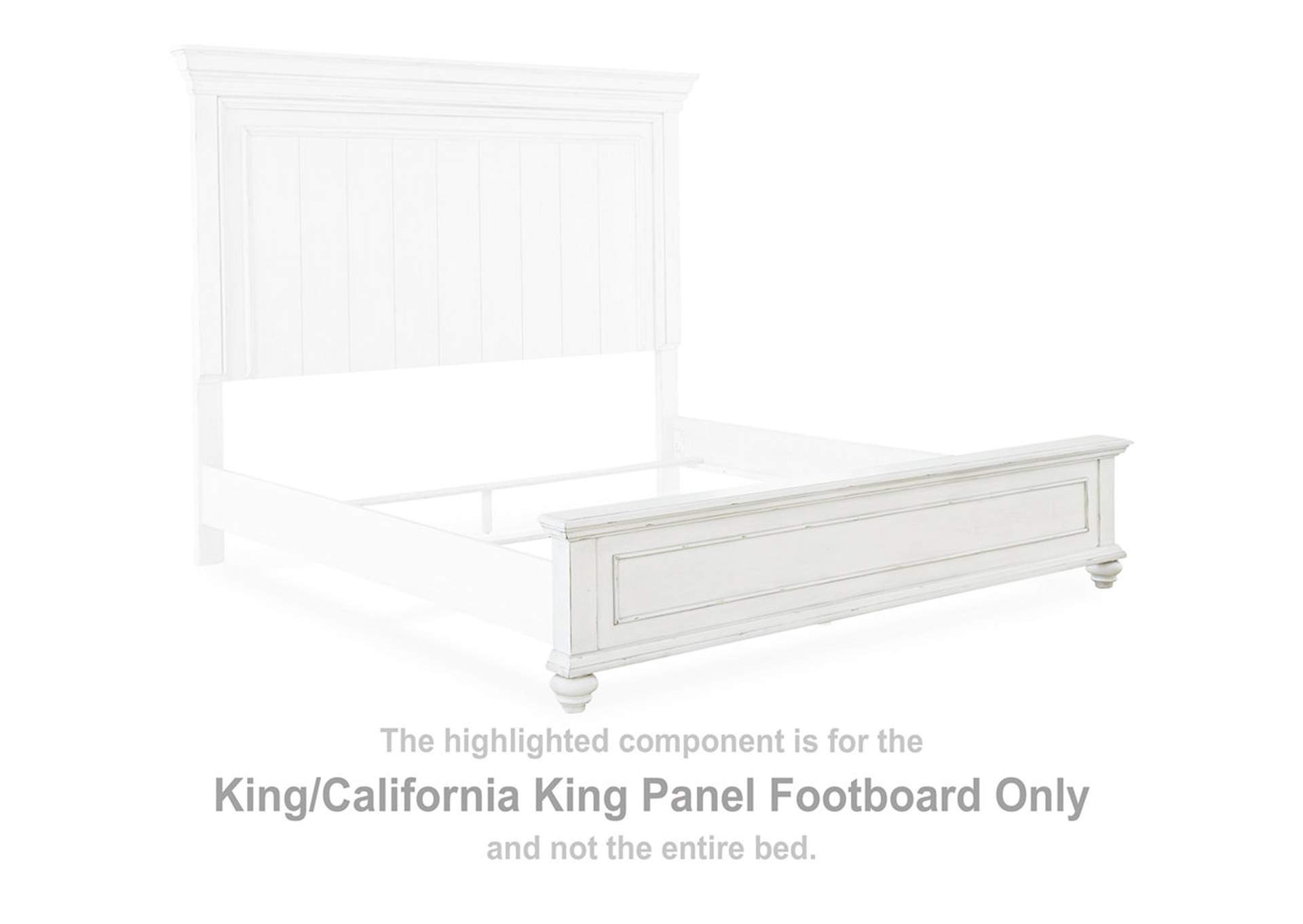 Kanwyn King Panel Bed, Dresser, Mirror and 2 Nightstands,Benchcraft
