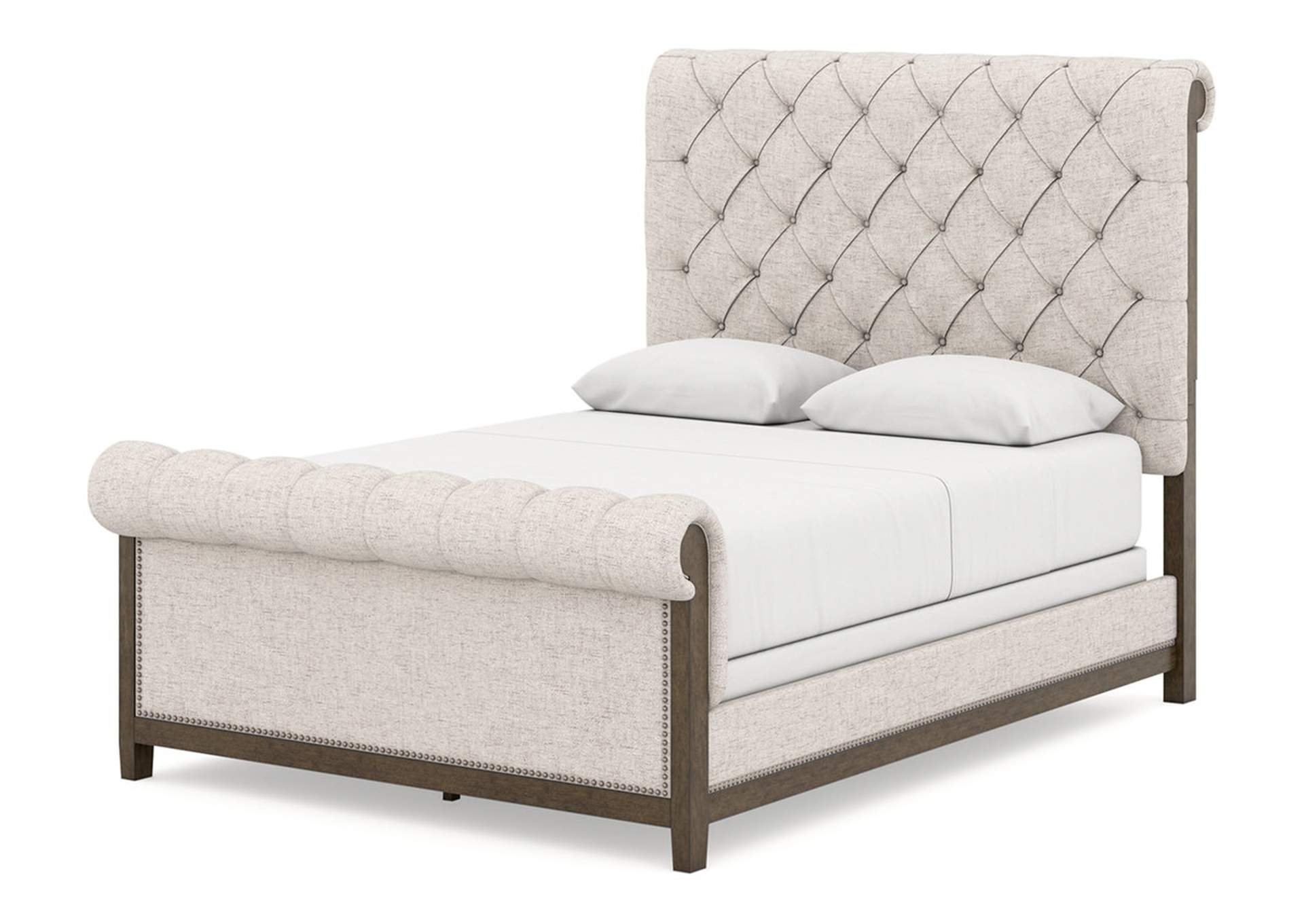 Hillcott Queen Upholstered Bed,Millennium