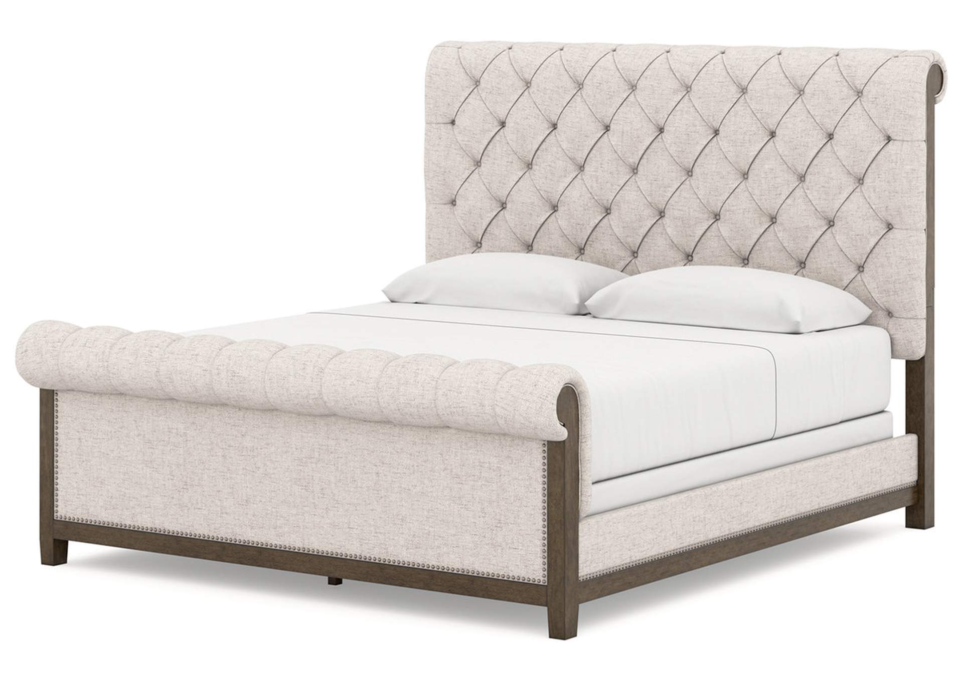 Hillcott King Upholstered Bed,Millennium