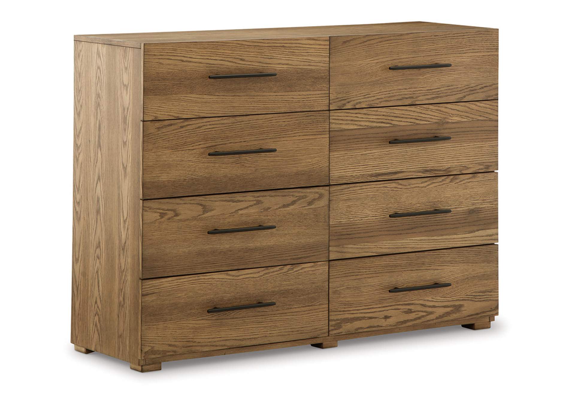 Dakmore California King Upholstered Bed, Dresser and Mirror,Signature Design By Ashley