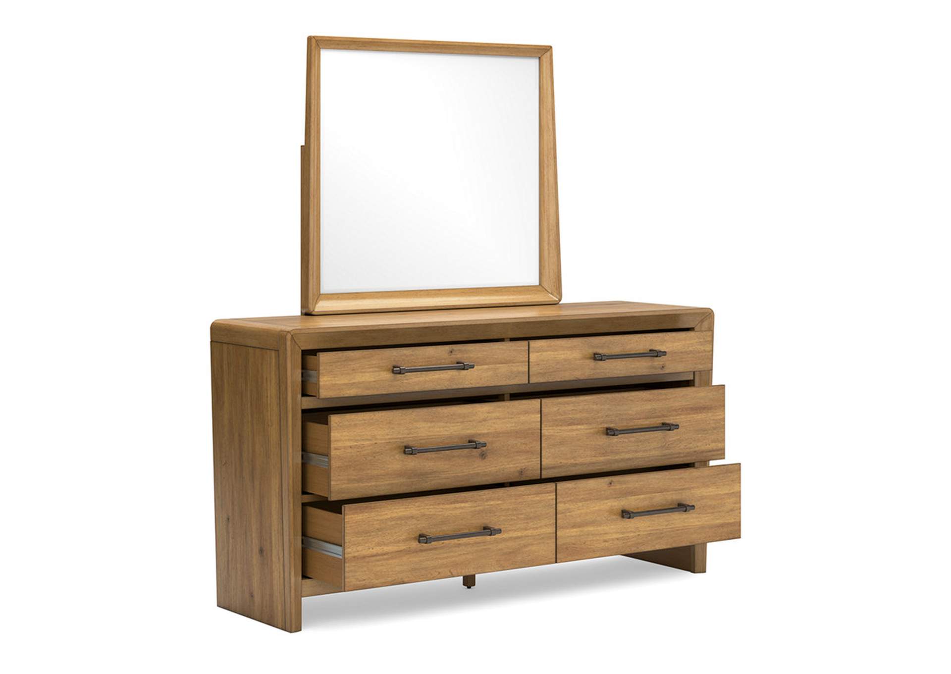 Takston Dresser and Mirror,Ashley