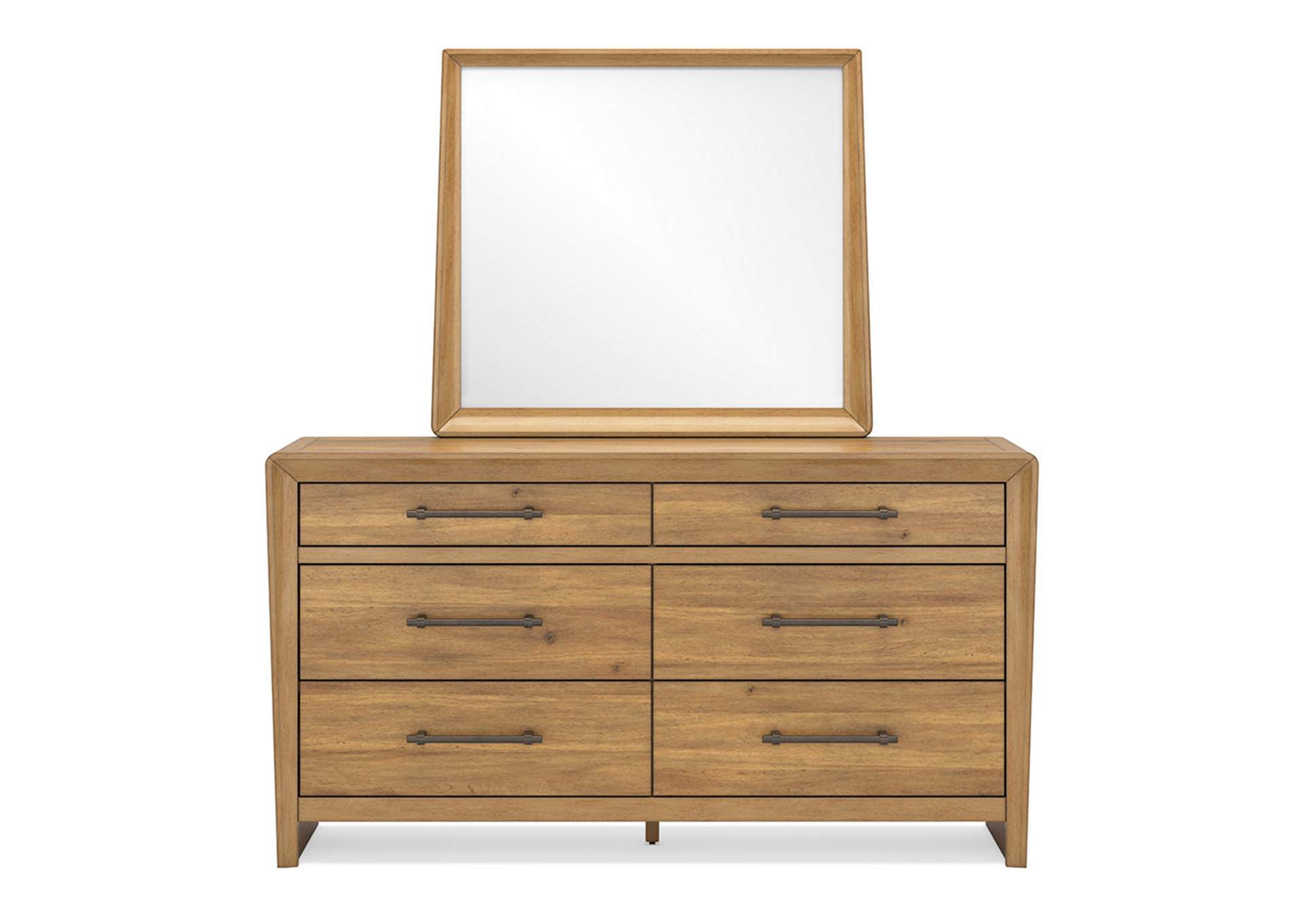 Takston Dresser and Mirror,Ashley