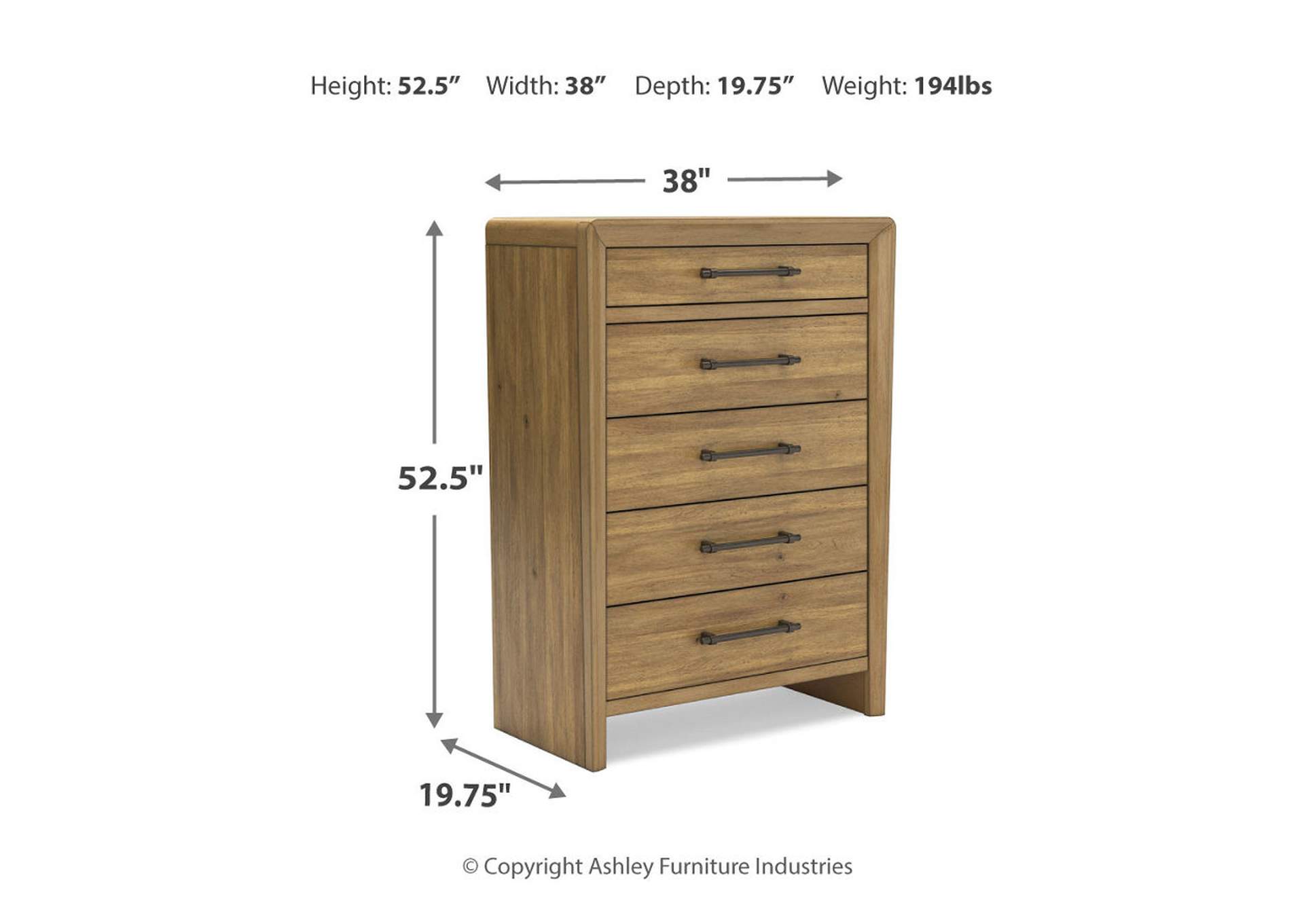 Takston Chest of Drawers,Ashley