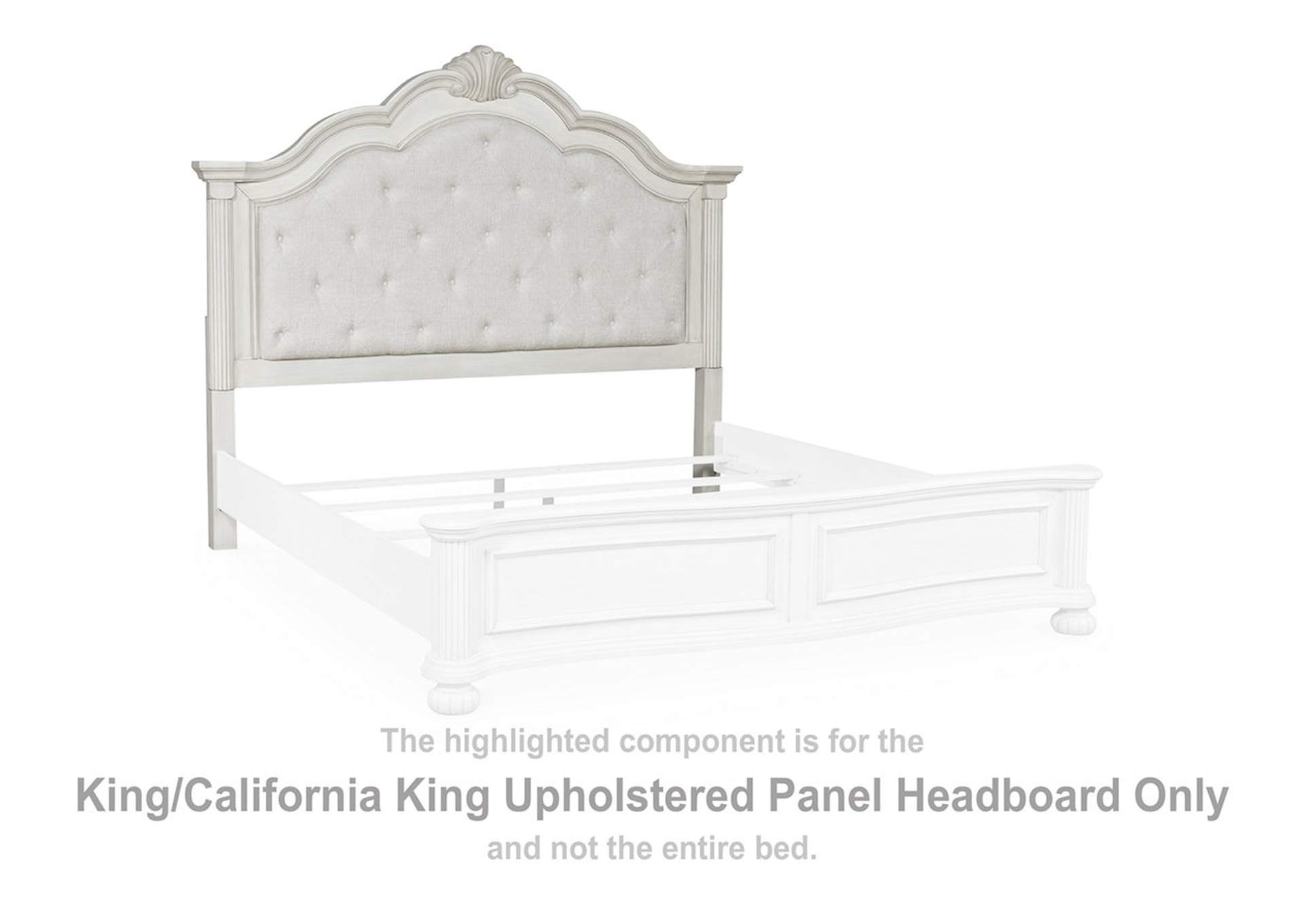 Montelaine King Upholstered Panel Bed,Benchcraft