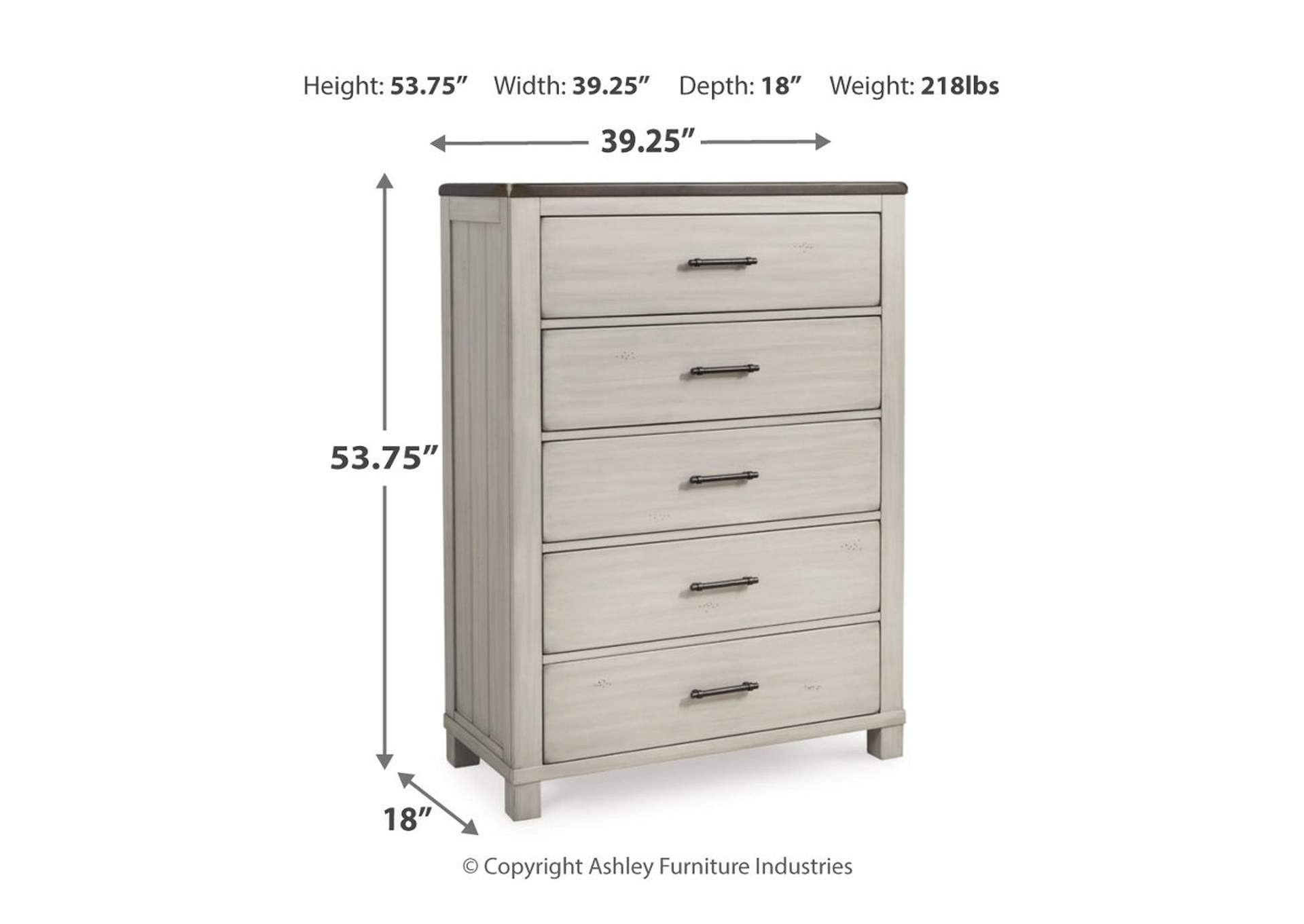 Darborn Chest of Drawers,Signature Design By Ashley