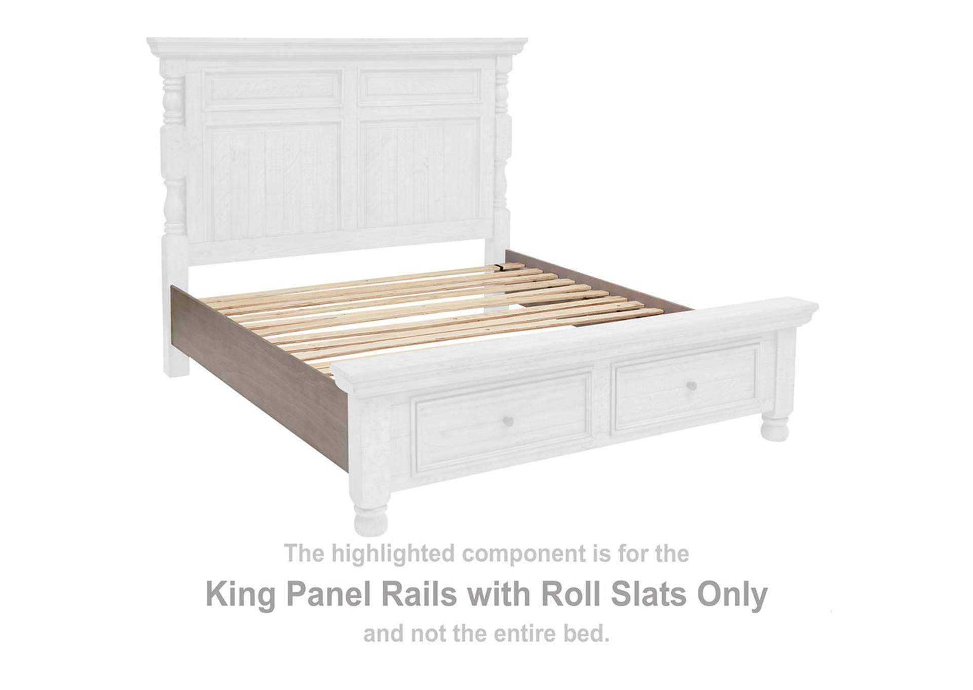 Harrastone King Panel Bed,Millennium