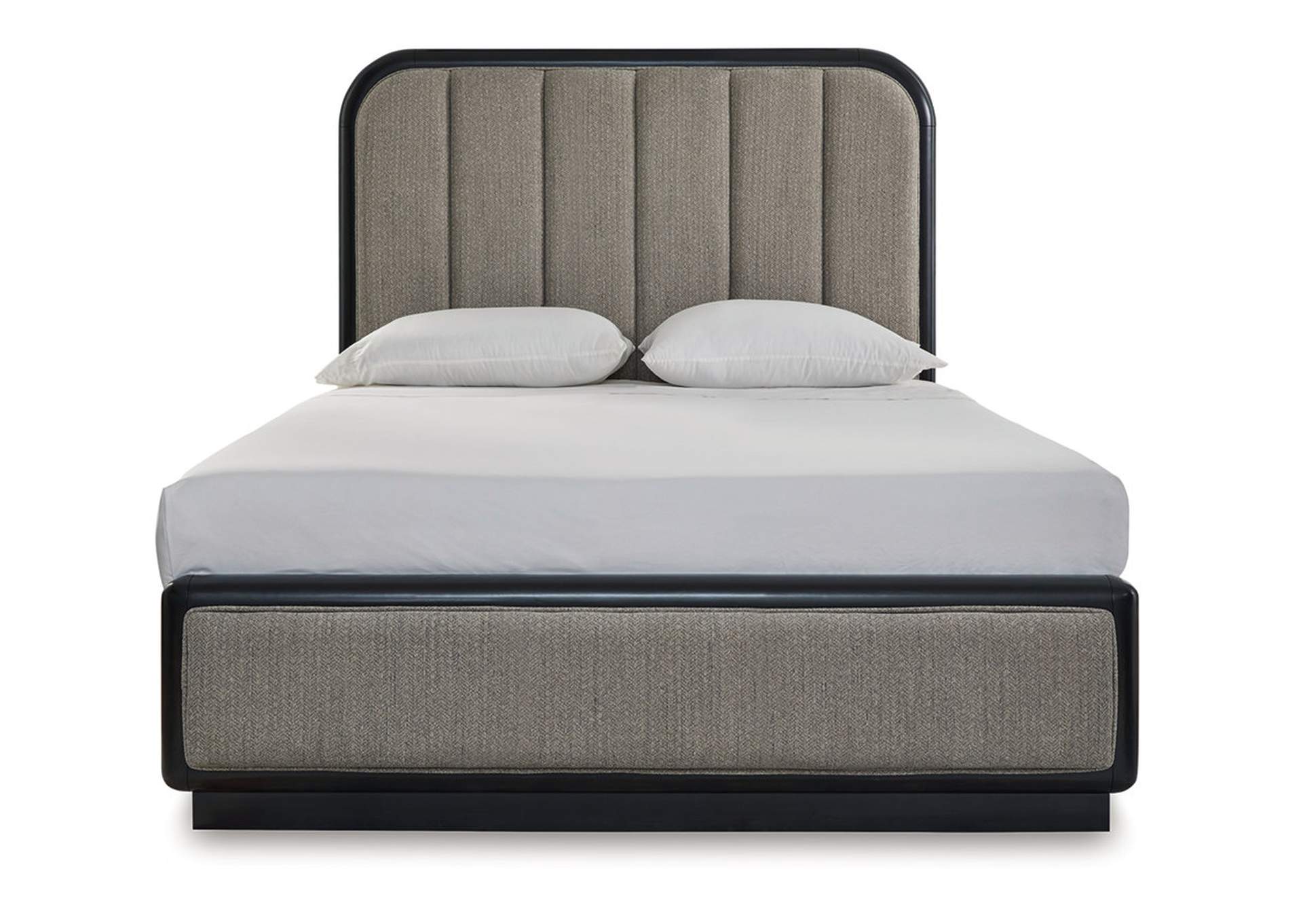 Rowanbeck Queen Upholstered Panel Bed,Signature Design By Ashley