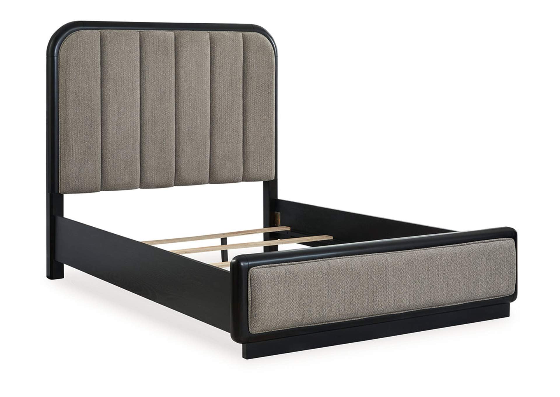 Rowanbeck Queen Upholstered Panel Bed,Signature Design By Ashley