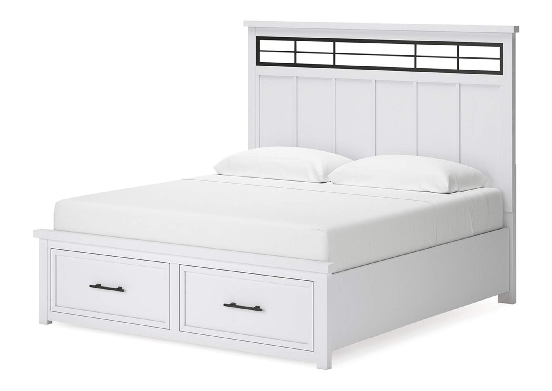 Ashbryn King Panel Storage Bed,Benchcraft