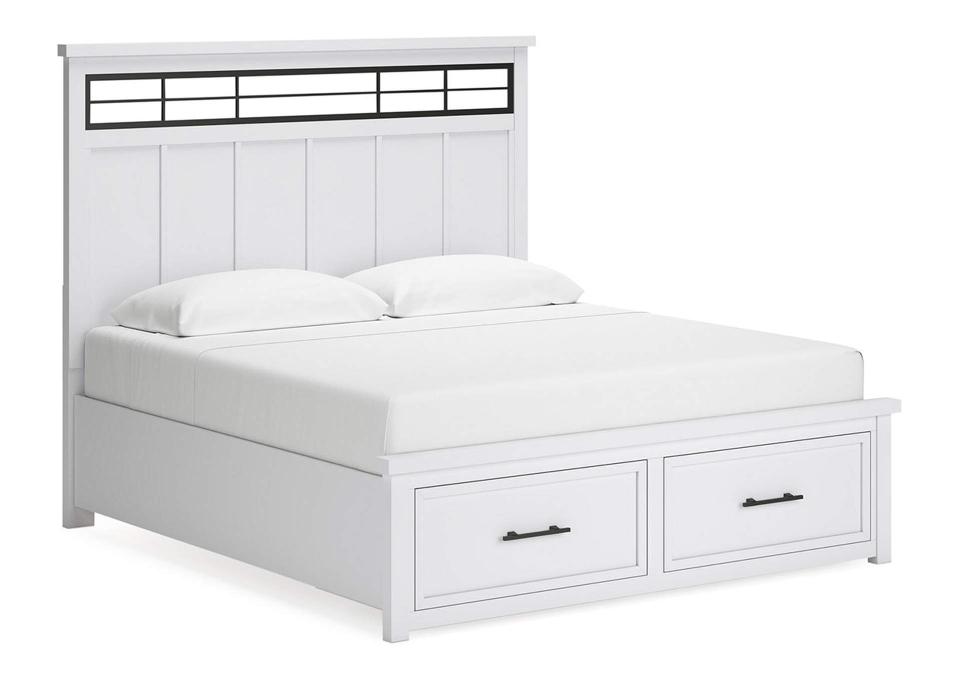 Ashbryn King Panel Storage Bed,Benchcraft