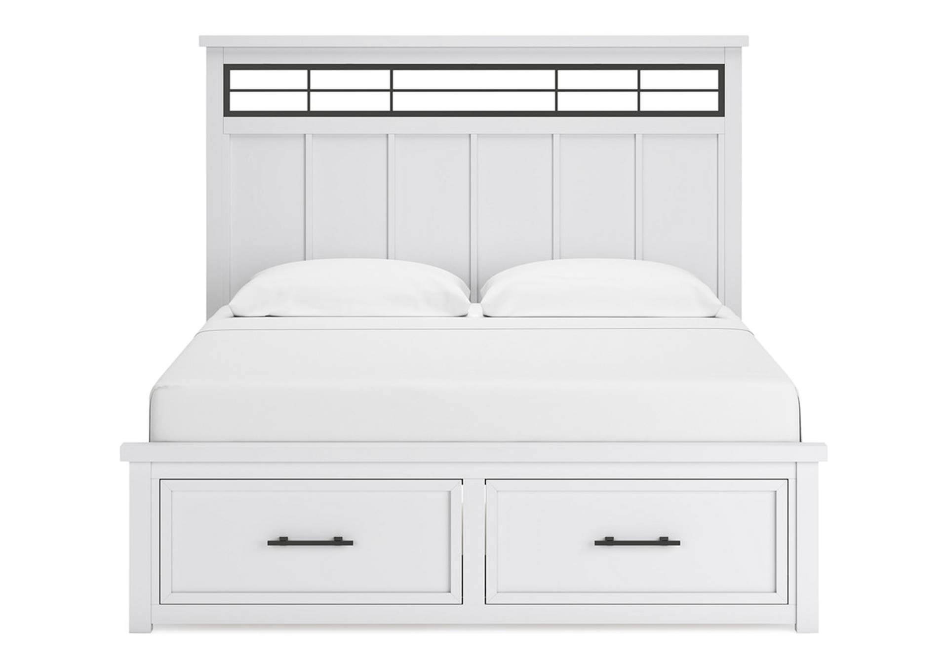 Ashbryn King Panel Storage Bed,Benchcraft