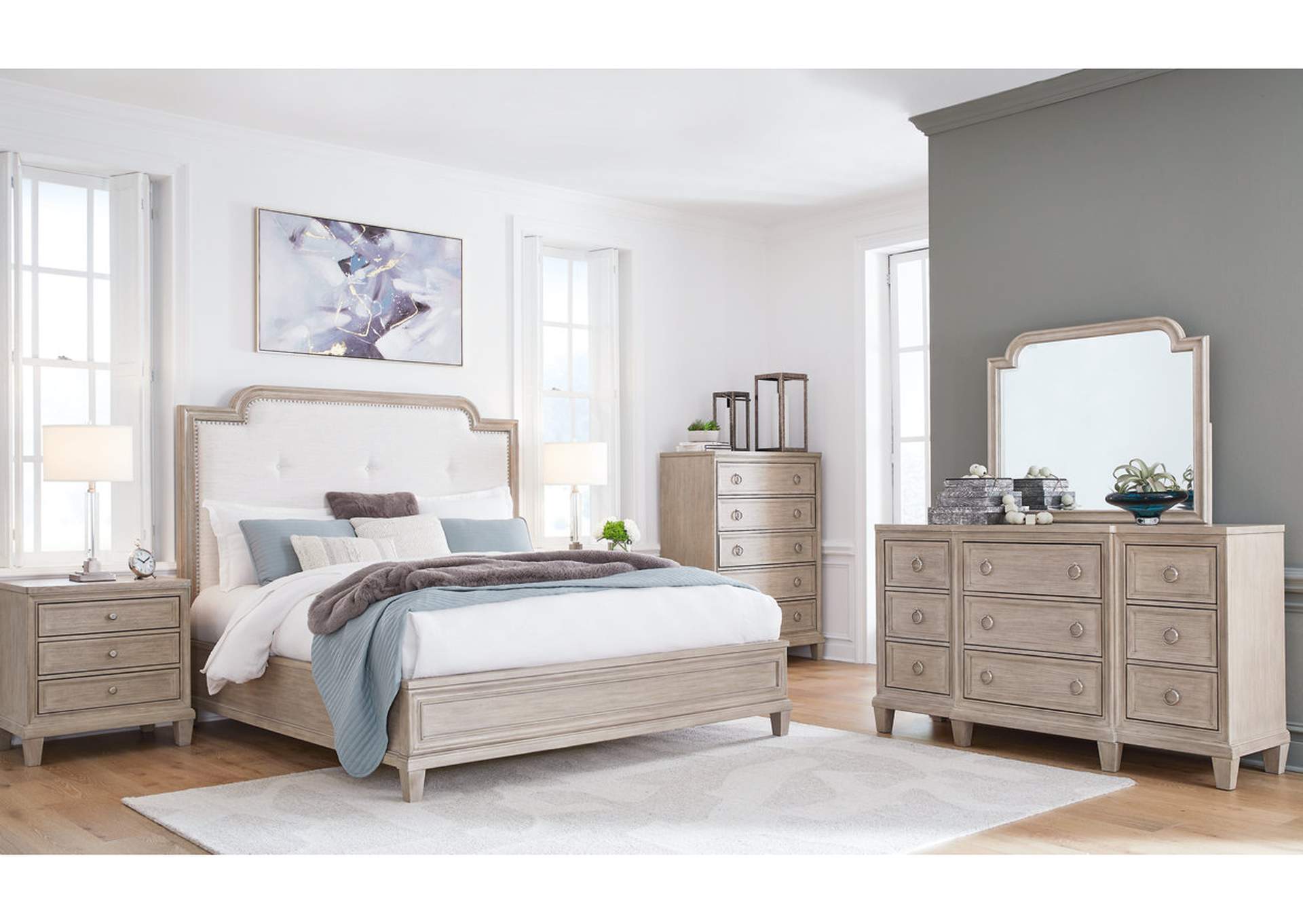 Jorlaina Dresser and Mirror,Millennium