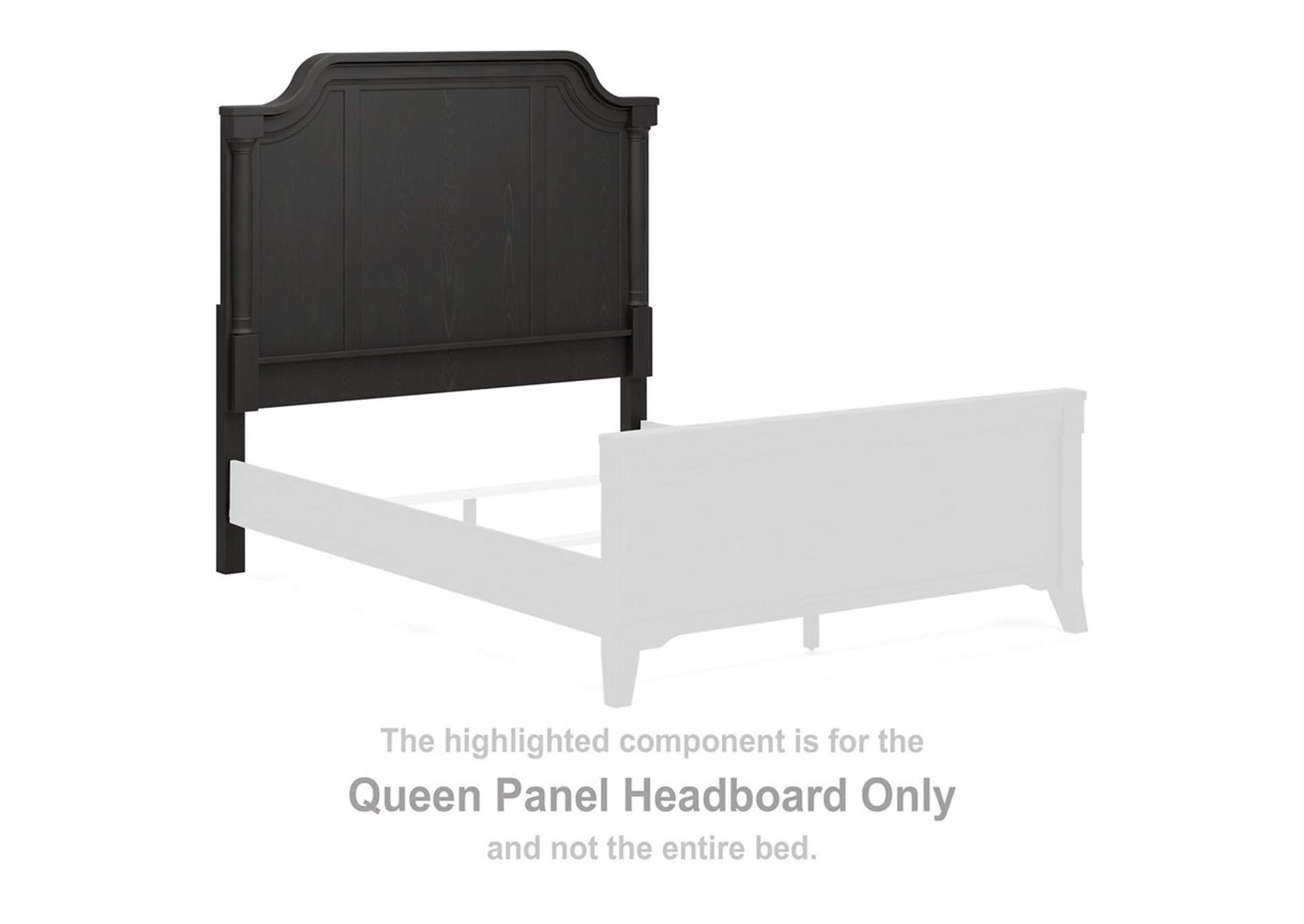 Welltern Queen Panel Bed, Dresser and Mirror,Millennium