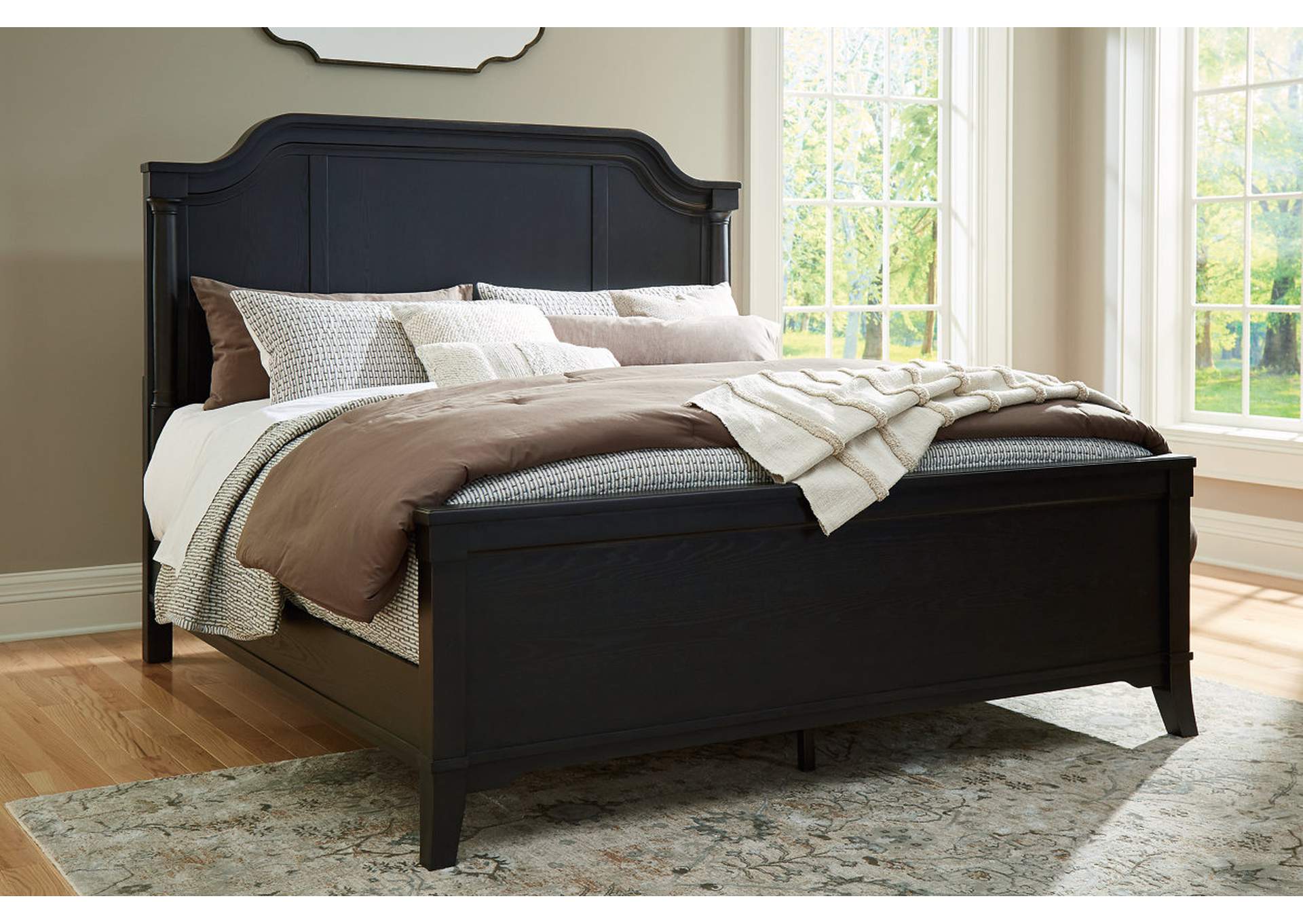 Welltern California King Panel Bed,Millennium