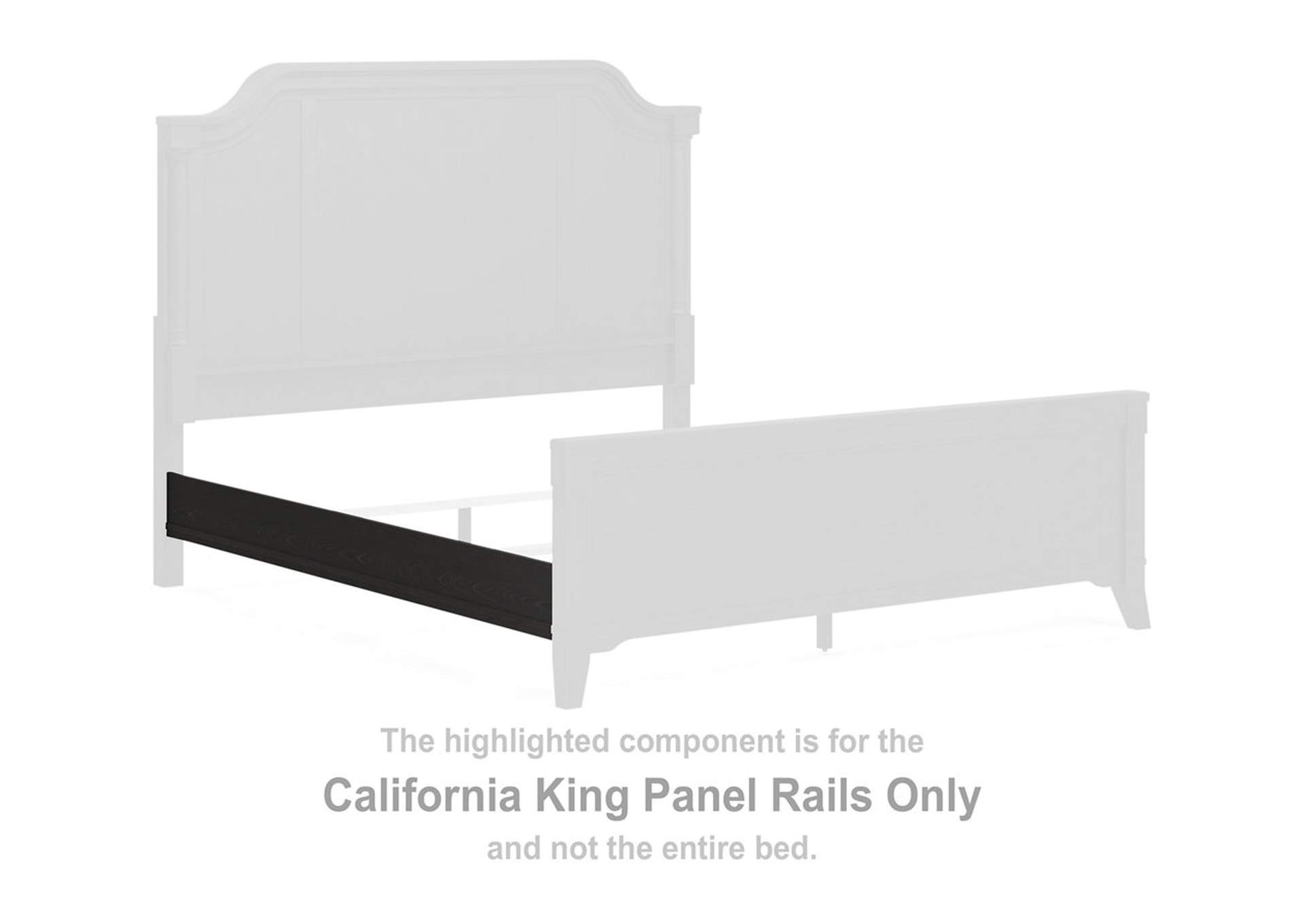 Welltern California King Panel Bed,Millennium