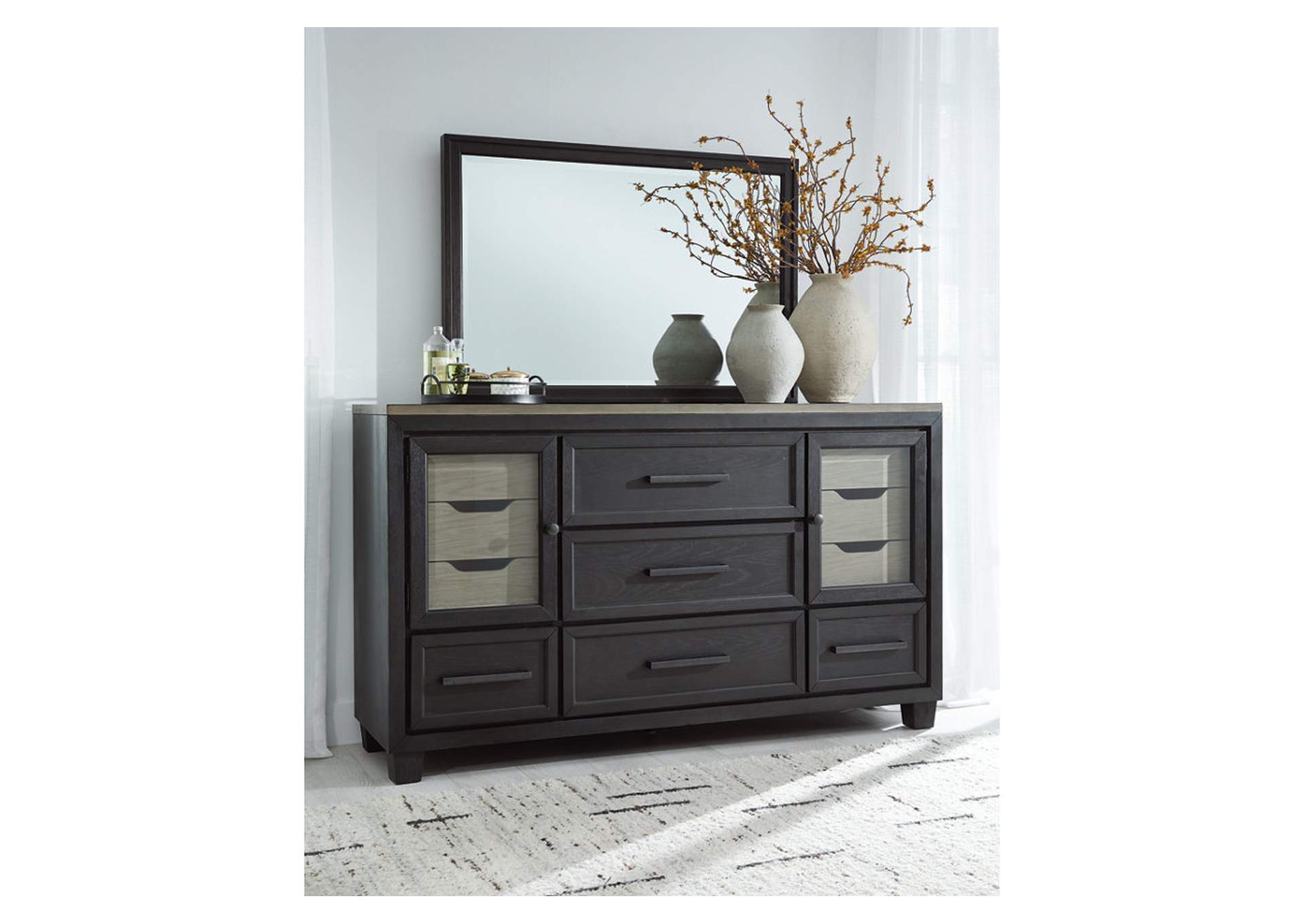 Foyland Dresser and Mirror,Signature Design By Ashley