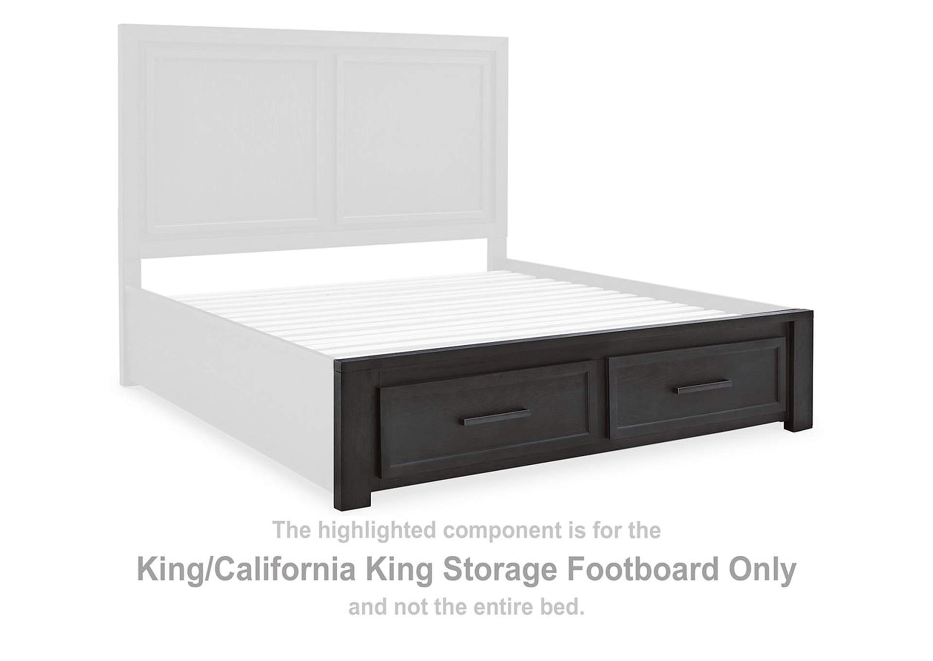 Foyland California King Panel Storage Bed,Signature Design By Ashley