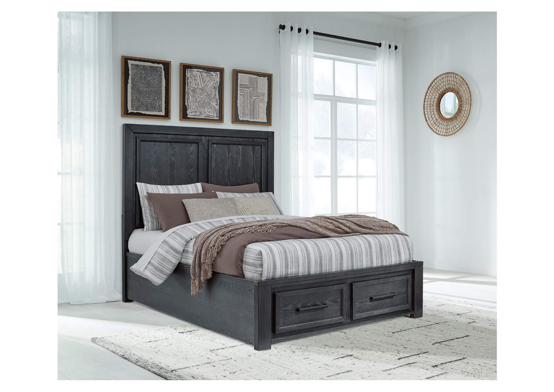 Foyland Queen Panel Storage Bed,Signature Design By Ashley