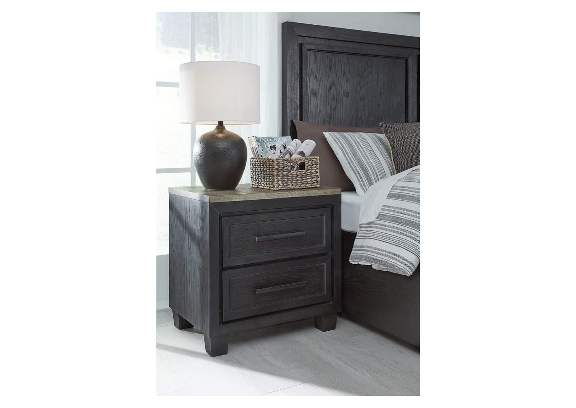 Foyland Cal King Panel Storage Bed, Dresser, Mirror, Chest and Nightstand,Signature Design By Ashley