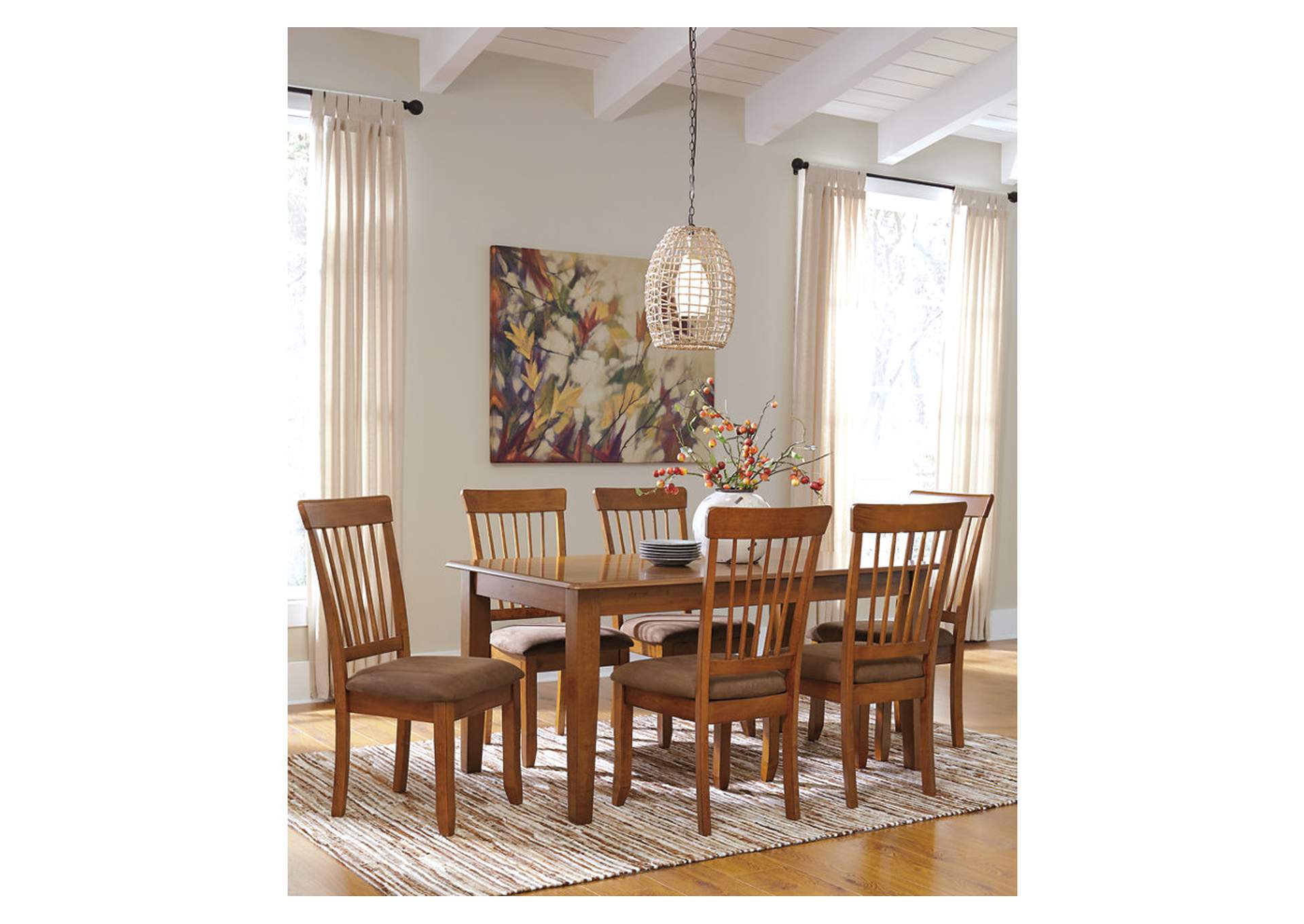 Berringer Dining Table and 6 Chairs,Ashley