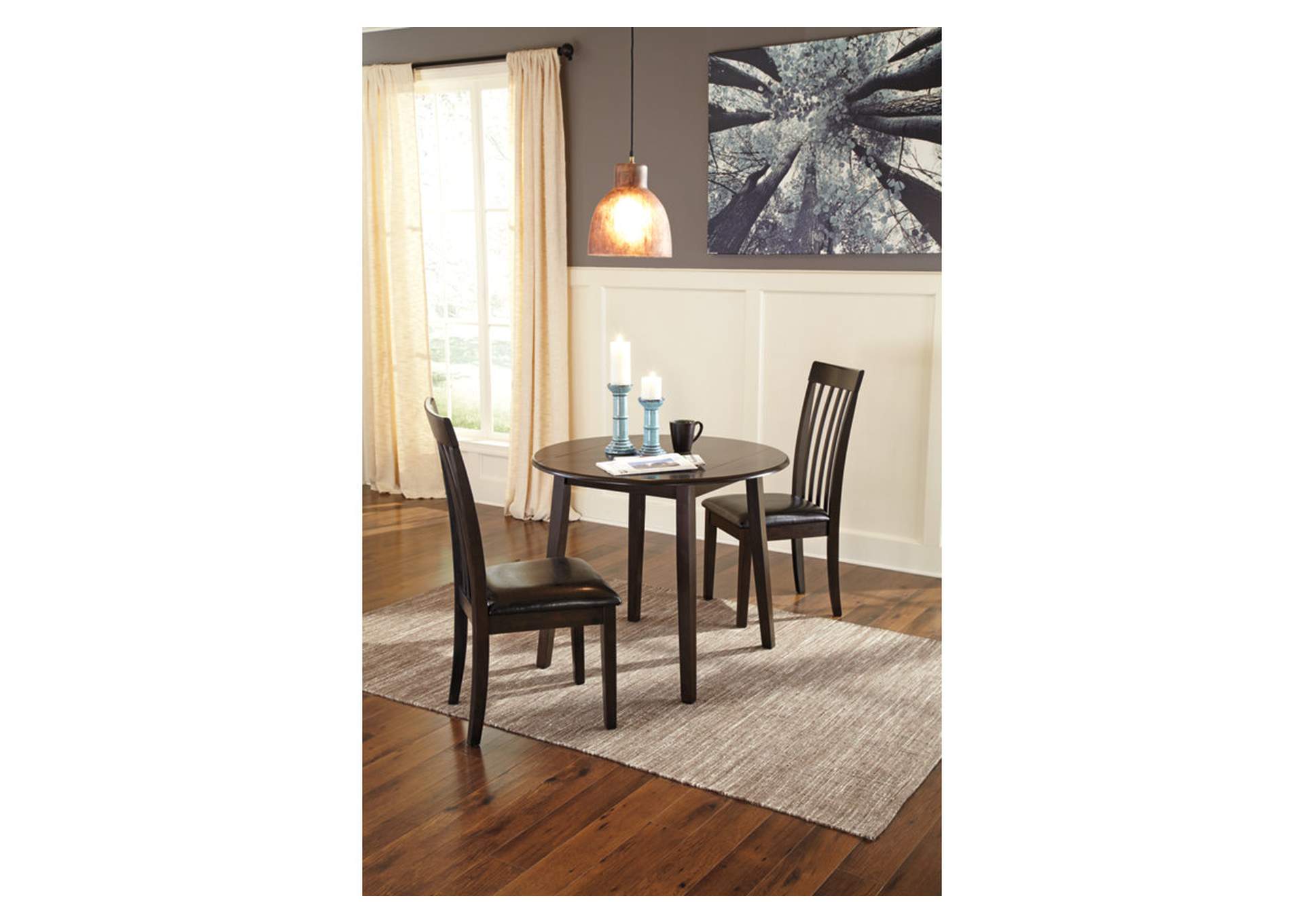 Hammis Dining Table and 2 Chairs,Signature Design By Ashley