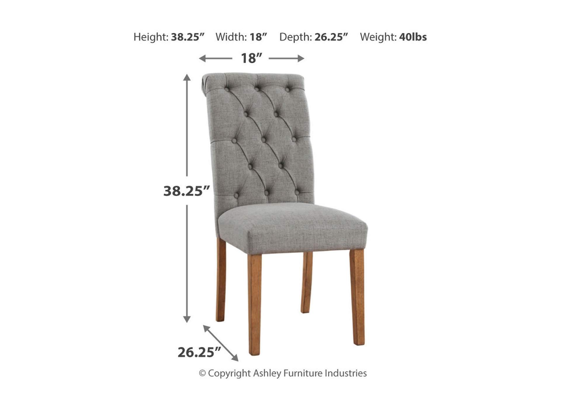 Harvina 2-Piece Dining Room Chair,Signature Design By Ashley