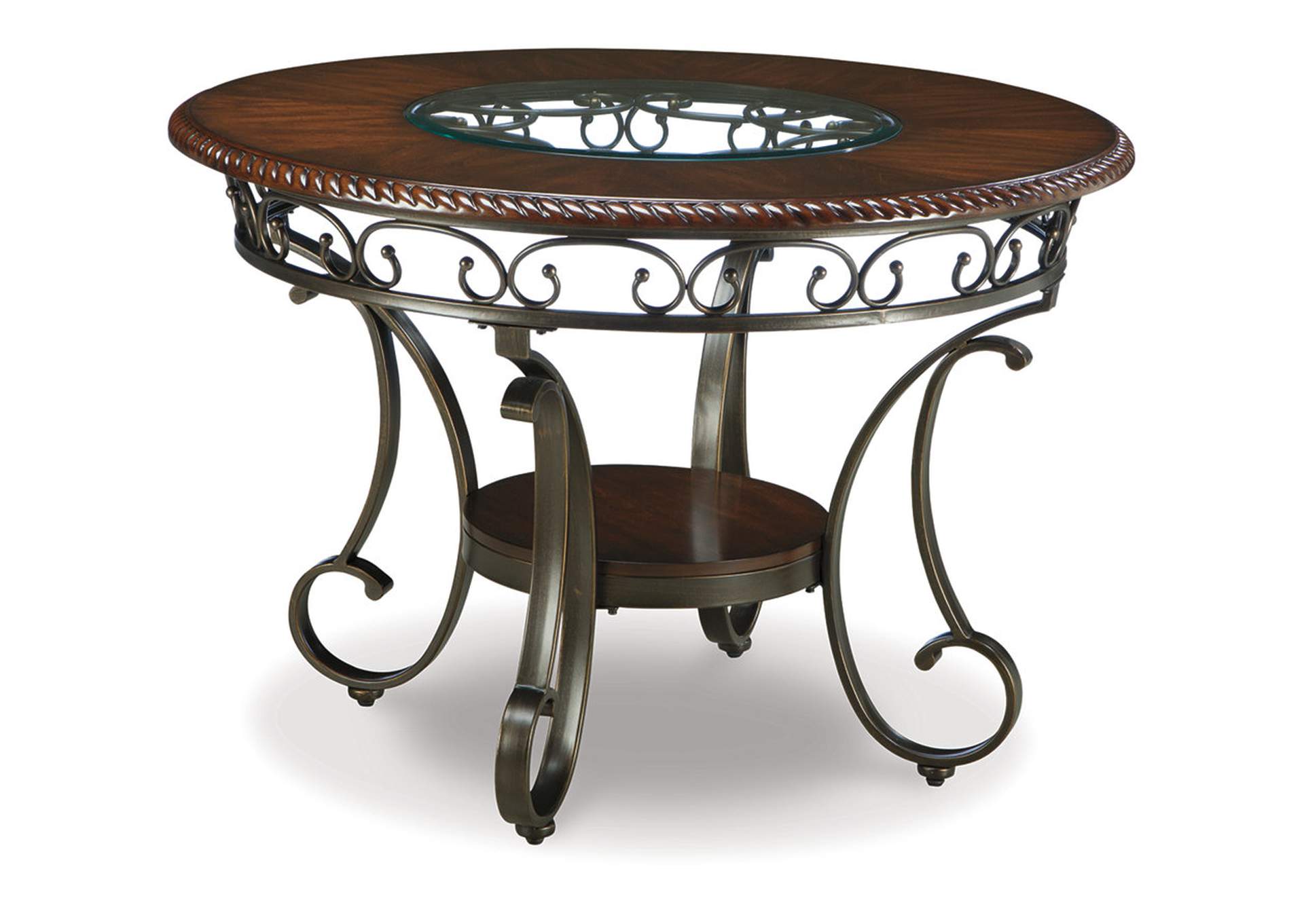 Glambrey Dining Table and 4 Chairs,Signature Design By Ashley