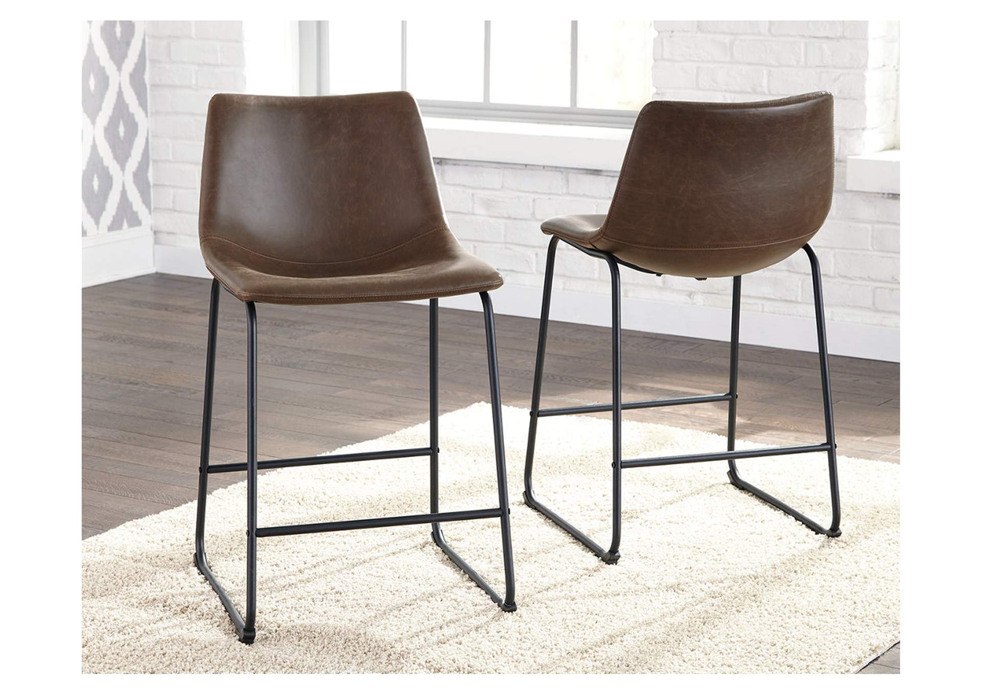 Centiar Counter Height Bar Stool (Set of 2),Signature Design By Ashley