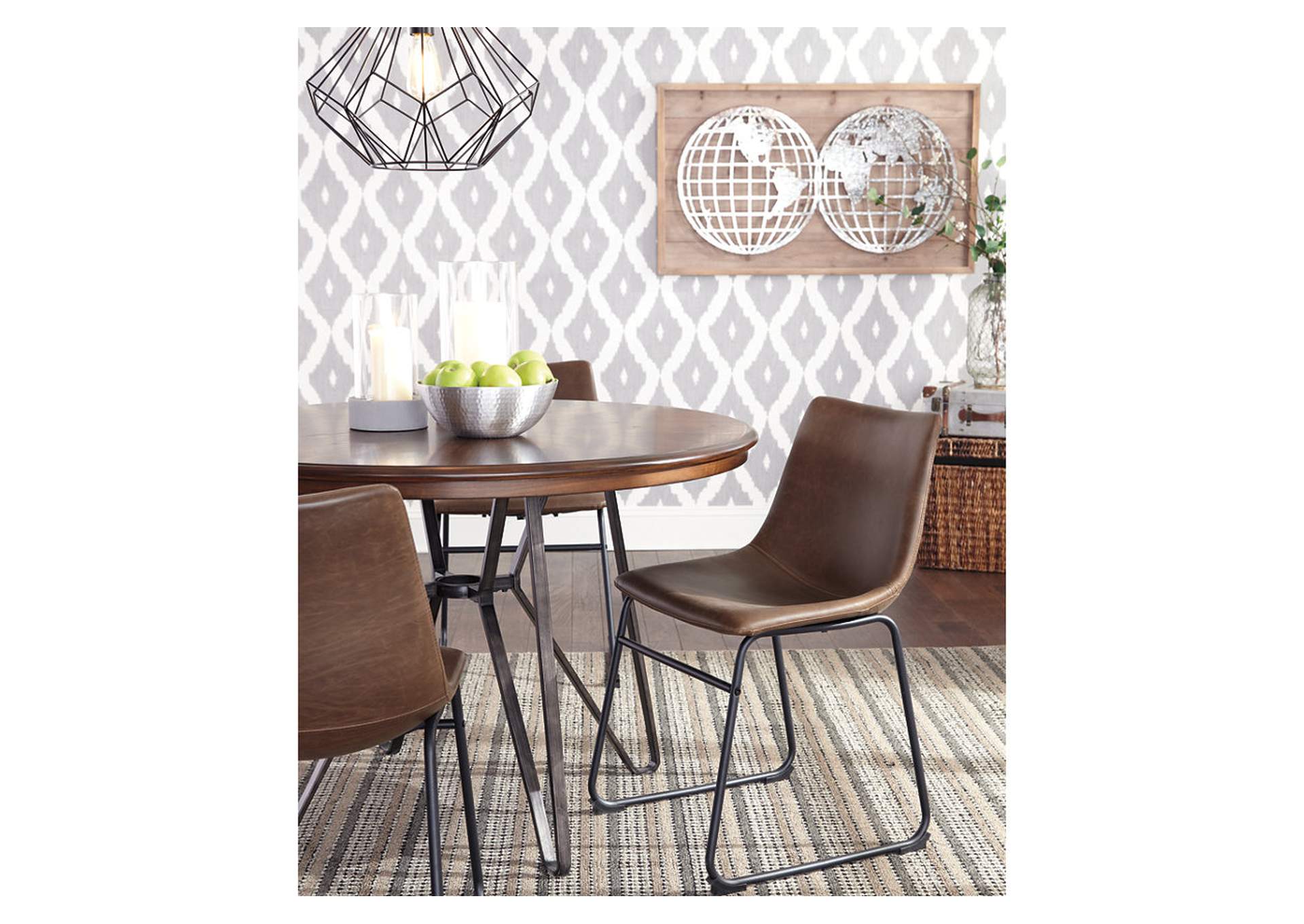Centiar Dining Table and 4 Chairs,Signature Design By Ashley