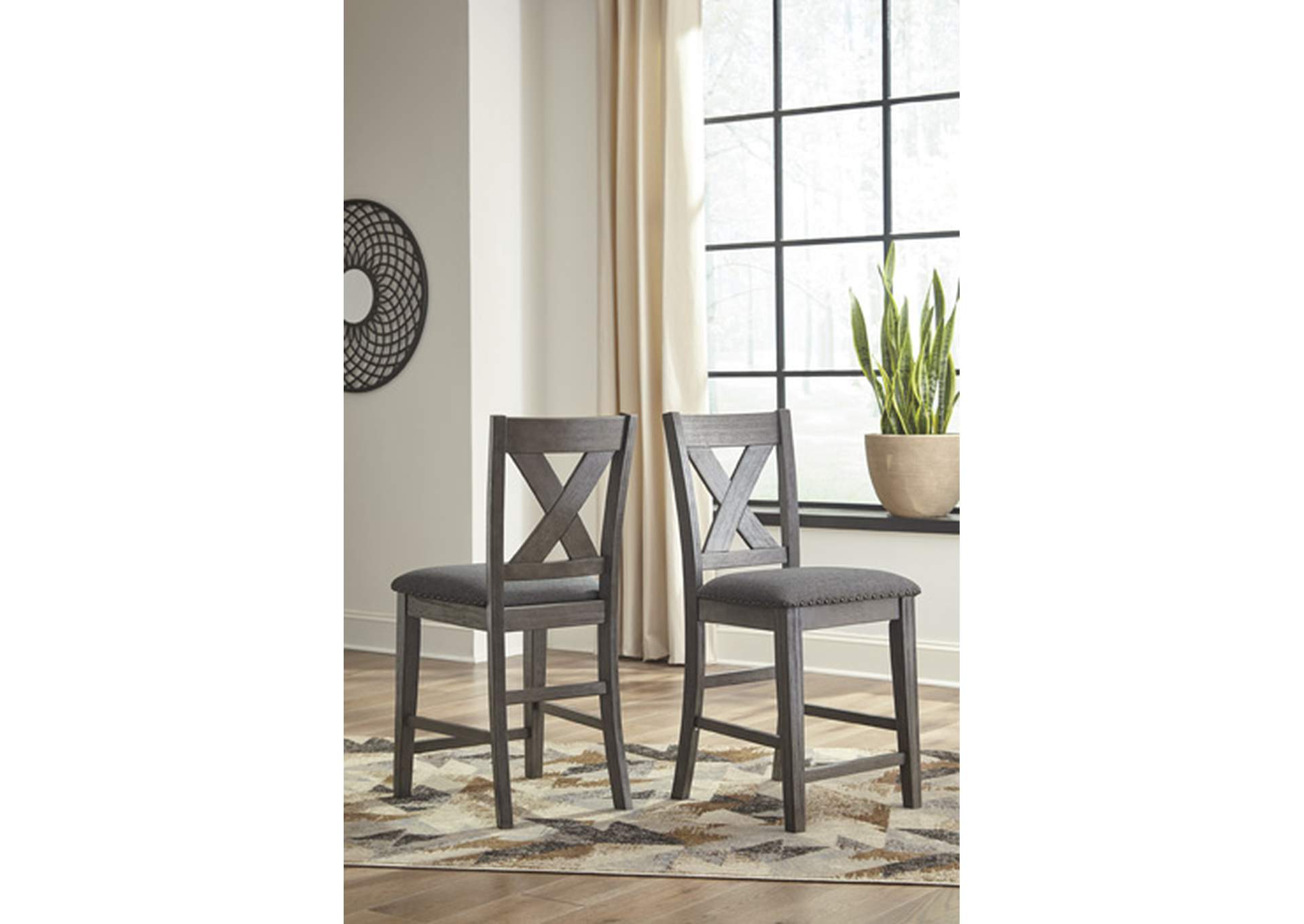 Caitbrook Counter Height Upholstered Bar Stool,Signature Design By Ashley