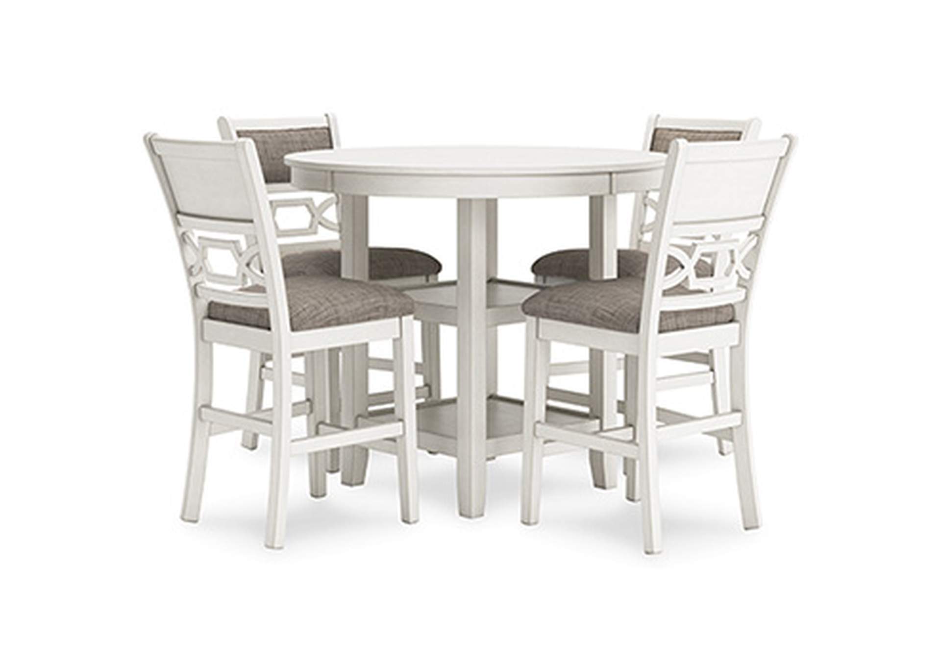 Erinberg Counter Height Dining Table and 4 Barstools (Set of 5),Signature Design By Ashley