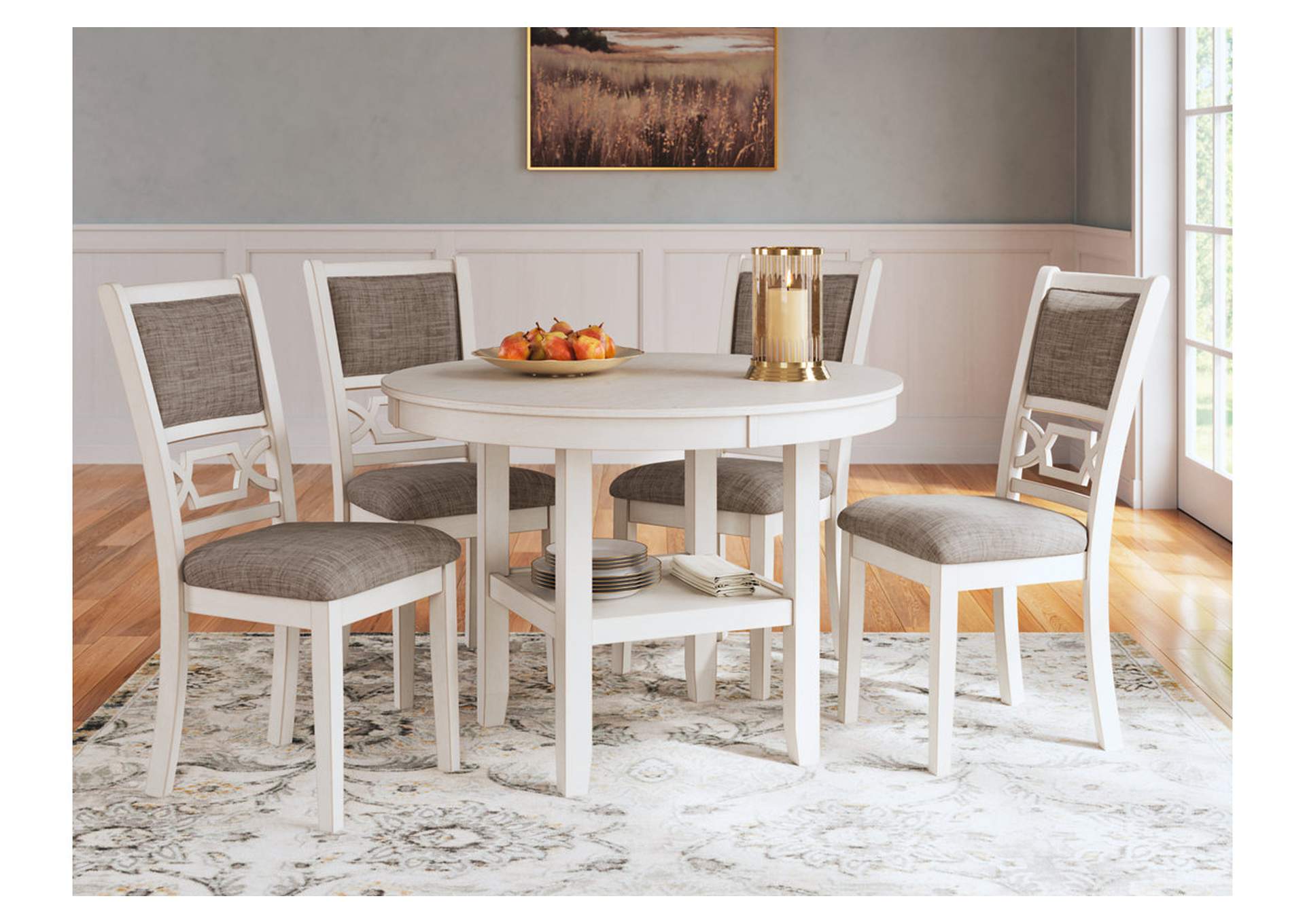 Erinberg Dining Table and 4 Chairs (Set of 5),Signature Design By Ashley