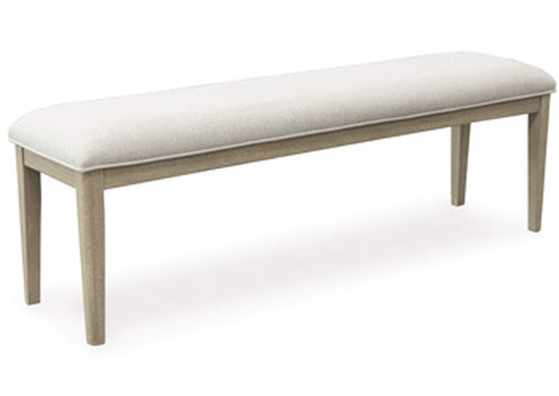 Vallardia 56" Upholstered Dining Bench,Signature Design By Ashley