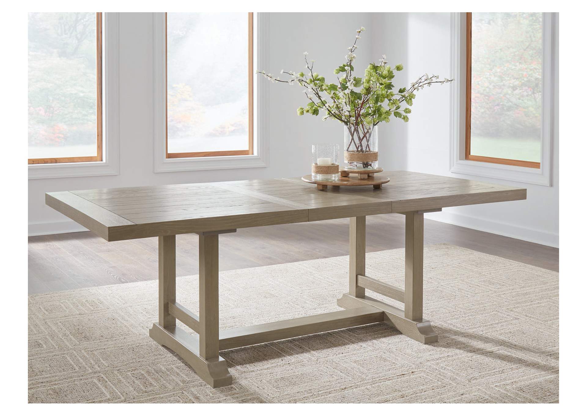 Vallardia Dining Extension Table,Ashley