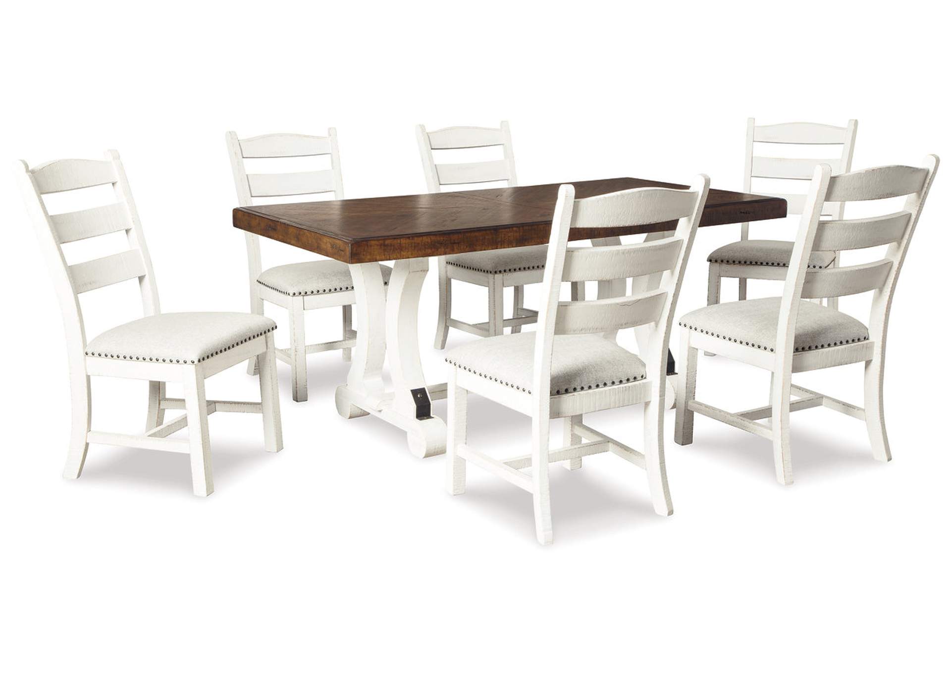 Valebeck Dining Table and 6 Chairs,Signature Design By Ashley