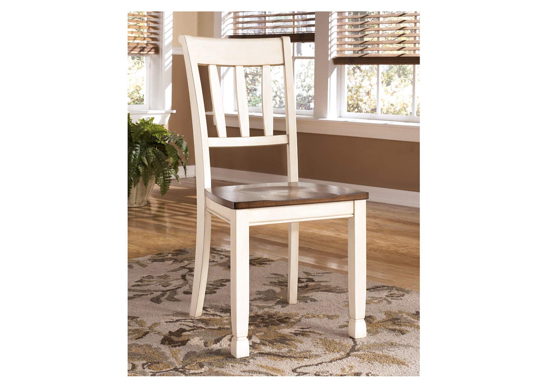 Whitesburg Dining Table and 4 Chairs with Storage,Signature Design By Ashley