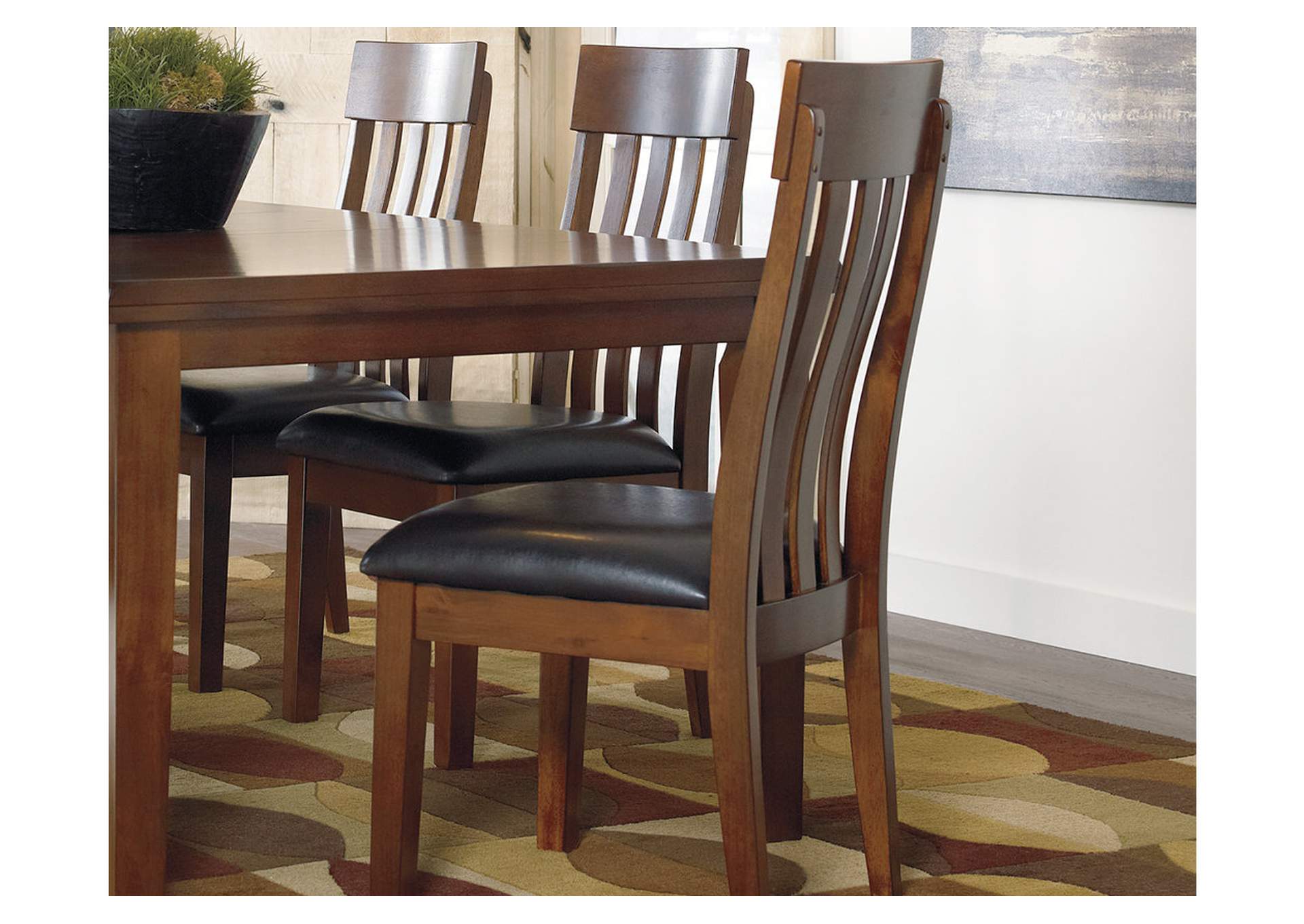 Ralene Dining Table and 6 Chairs and Bench,Signature Design By Ashley