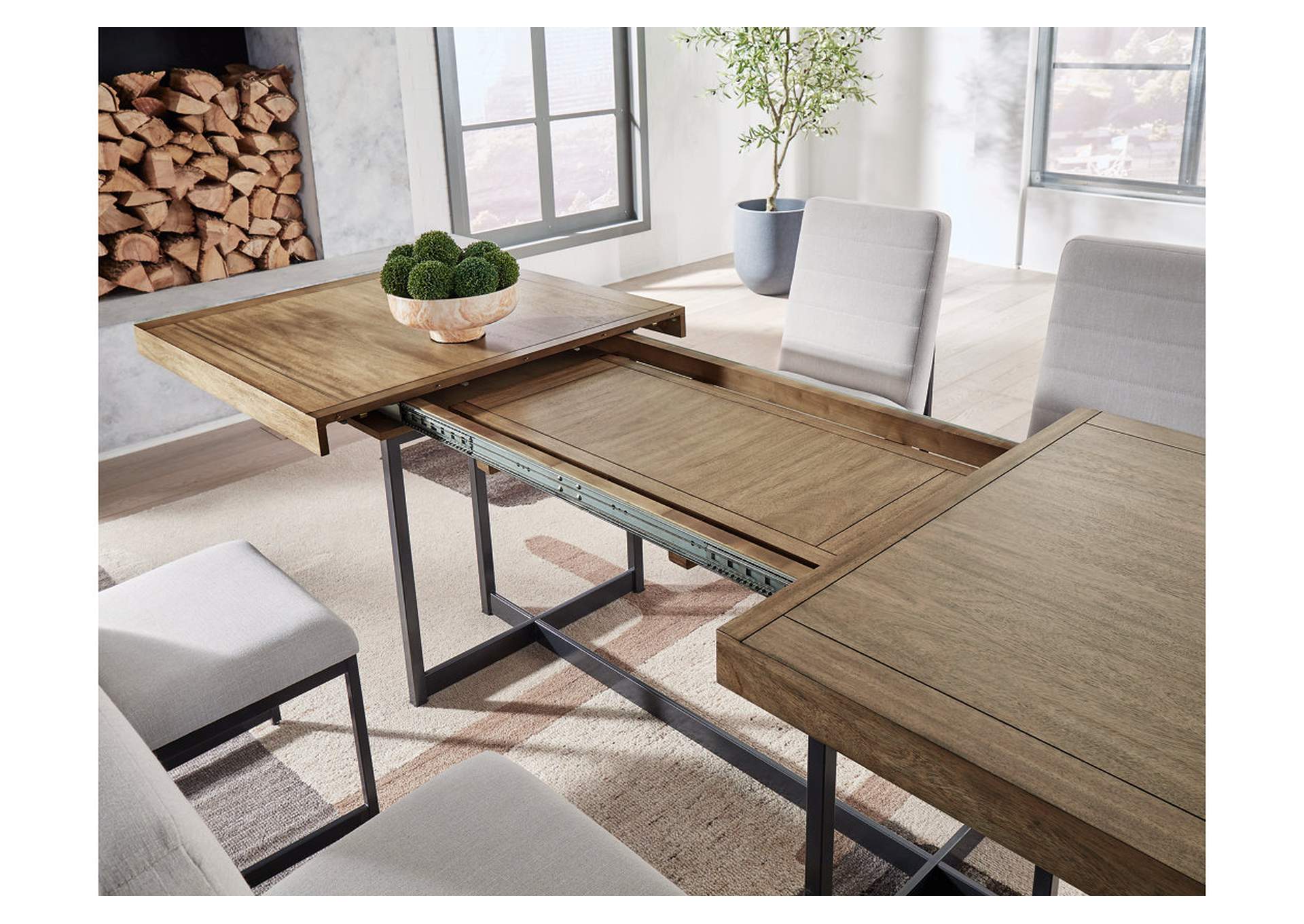 Tomtyn Dining Table and 8 Chairs,Signature Design By Ashley