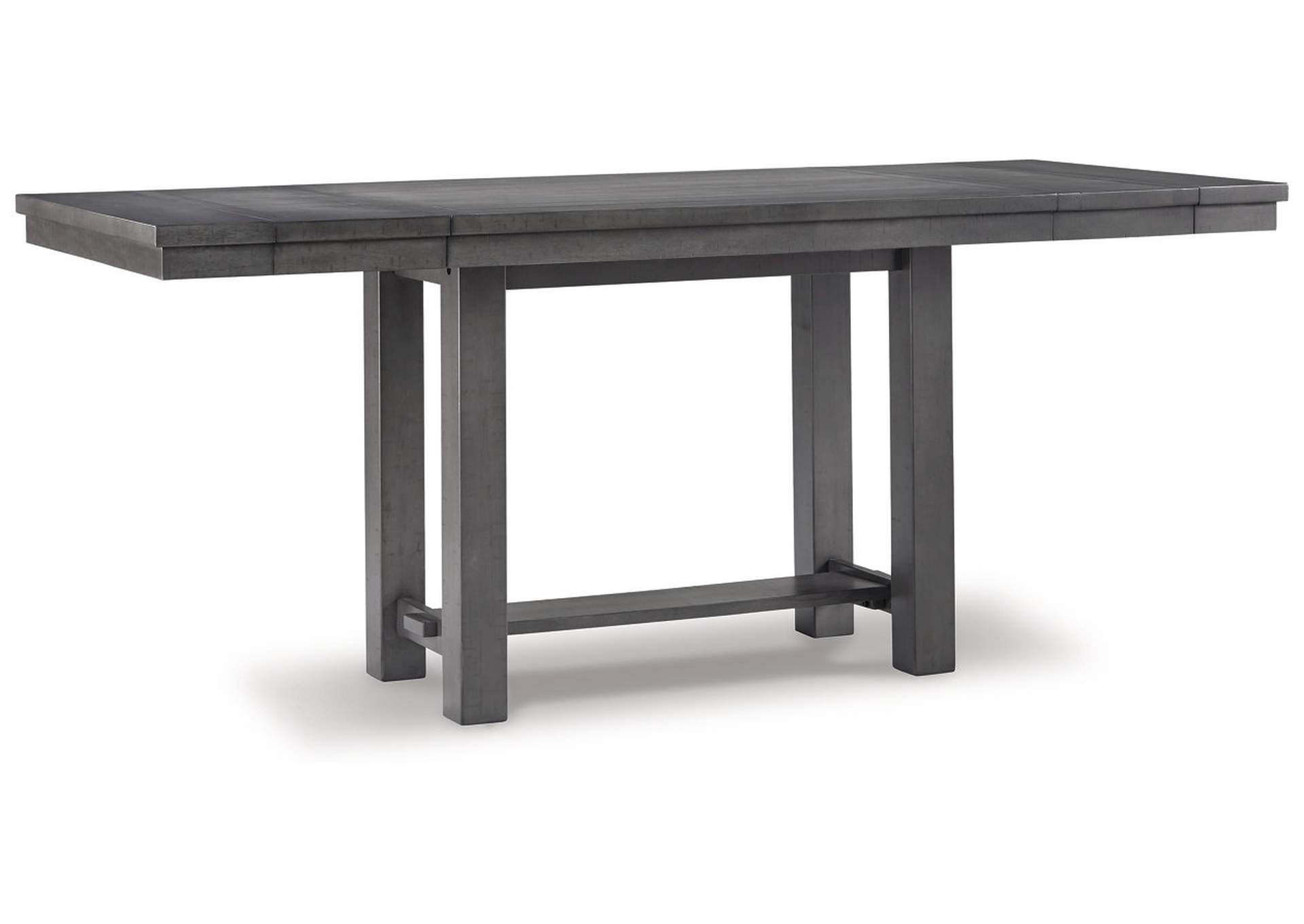 Myshanna Counter Height Dining Table and 4 Barstools and Bench,Signature Design By Ashley