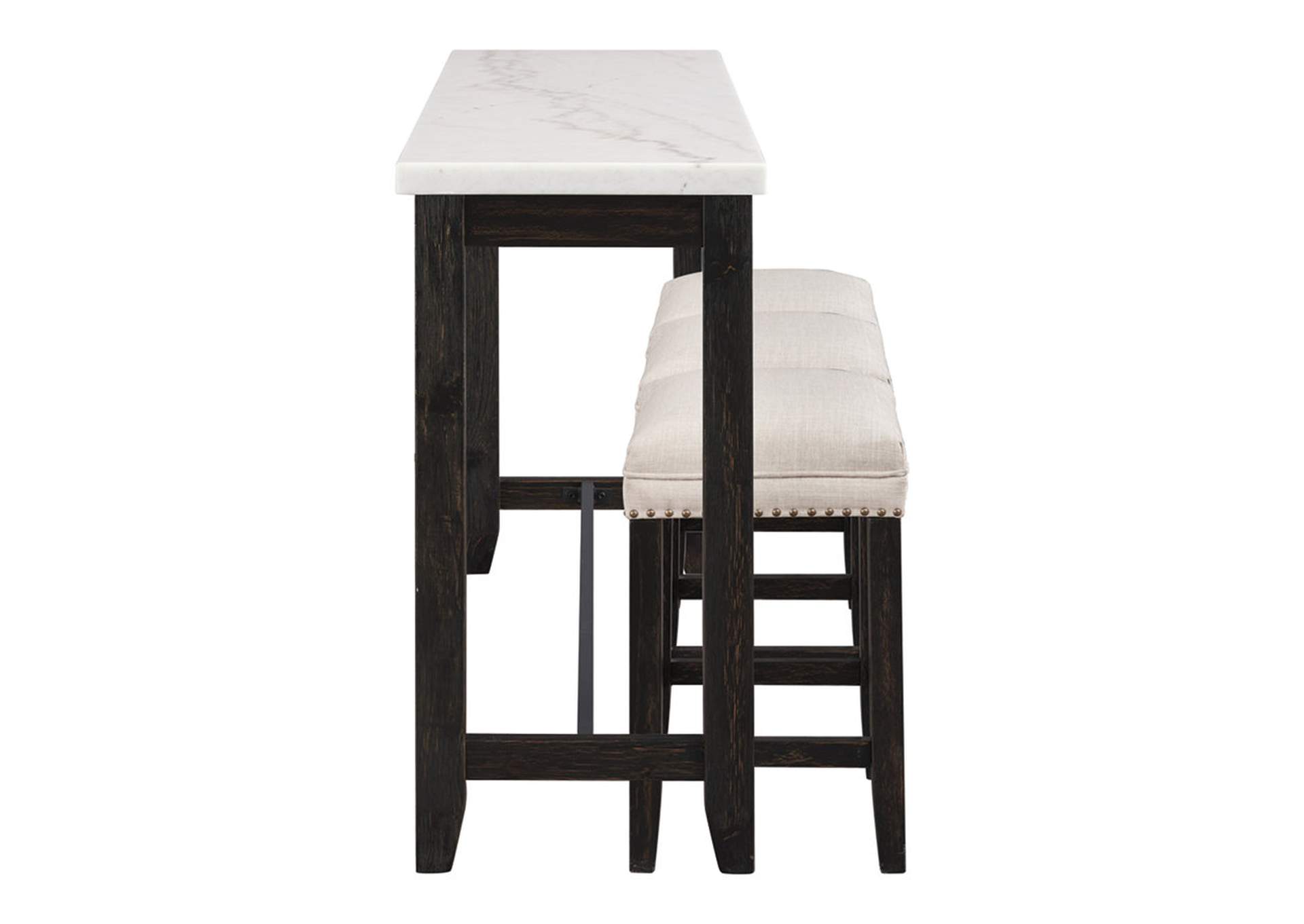 Anchorville Counter Height Dining Table and Bar Stools (Set of 4),Signature Design By Ashley