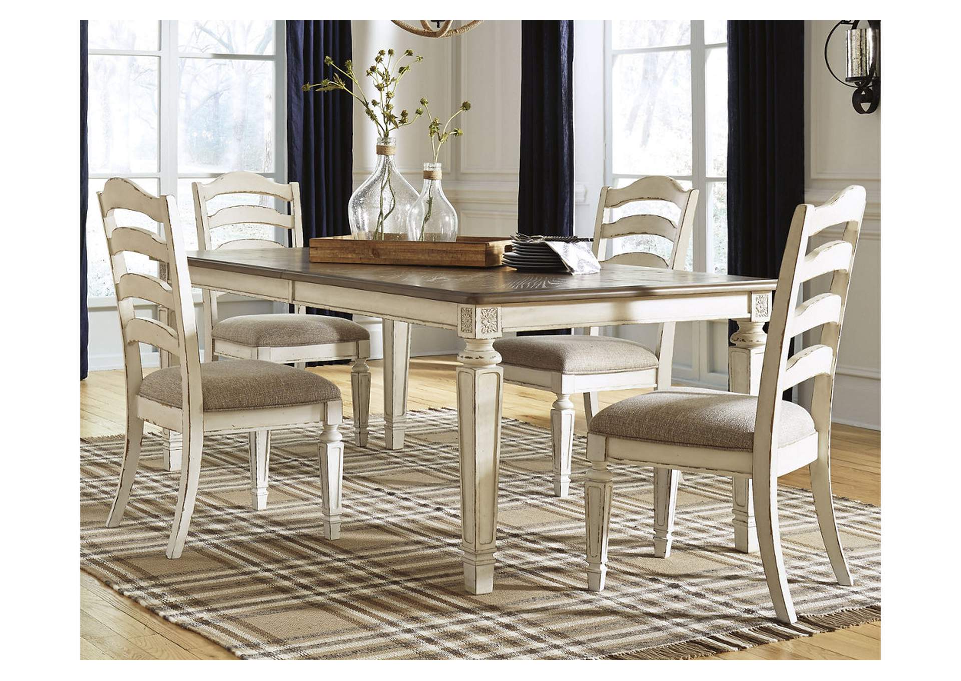 Realyn Dining Table and 4 Chairs,Signature Design By Ashley
