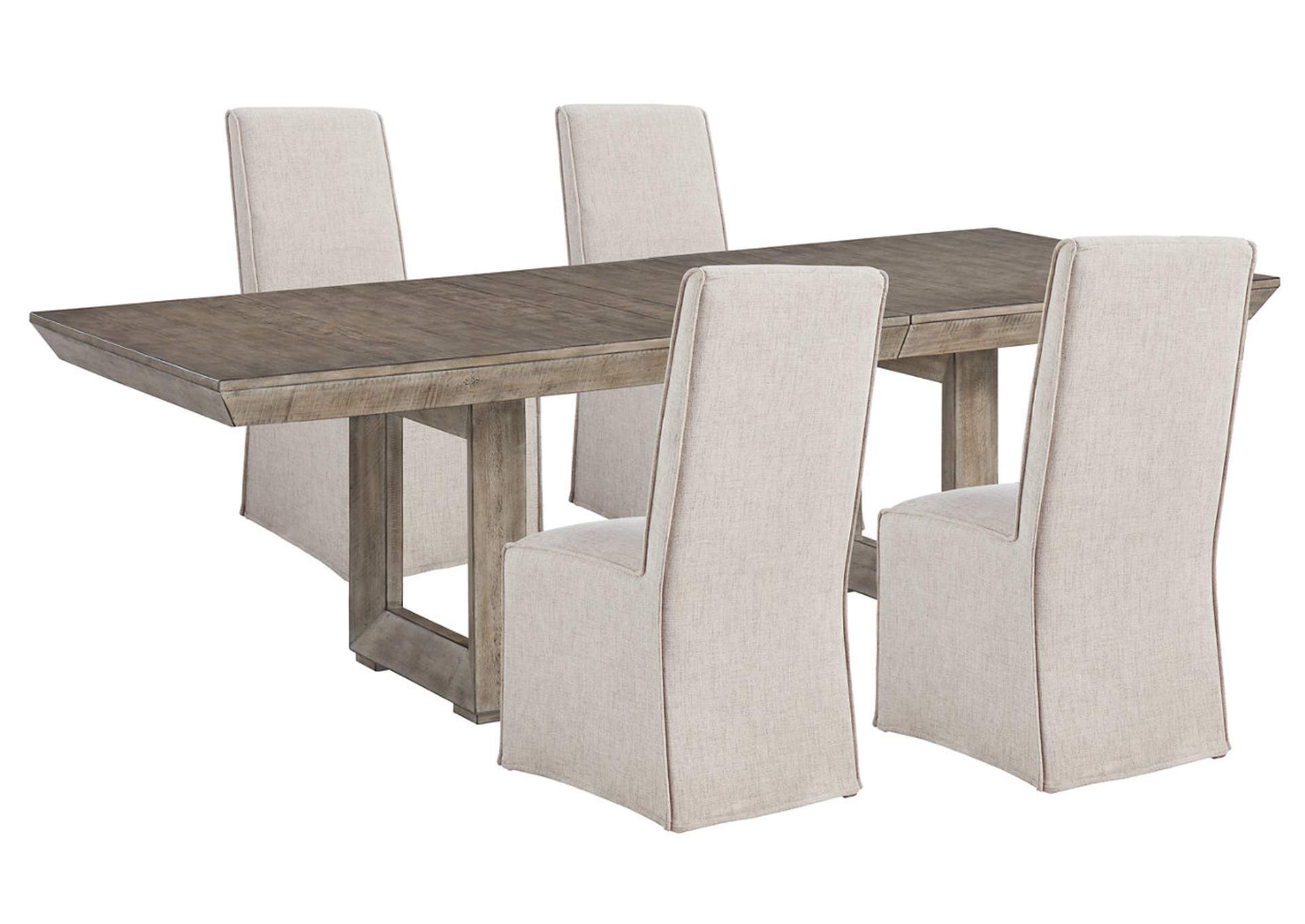 Langford Dining Table and 4 Chairs,Millennium